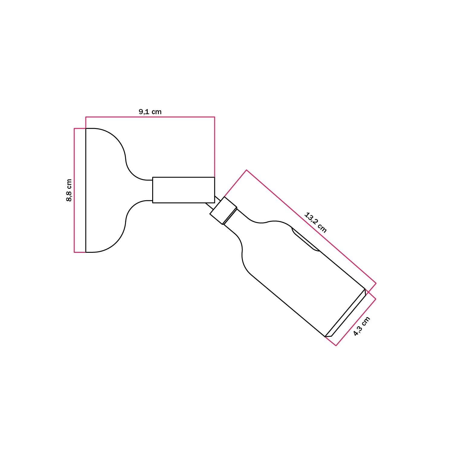 Lampe Fermaluce en silicone avec articulation et interrupteur intégré - Moutarde - Image 3