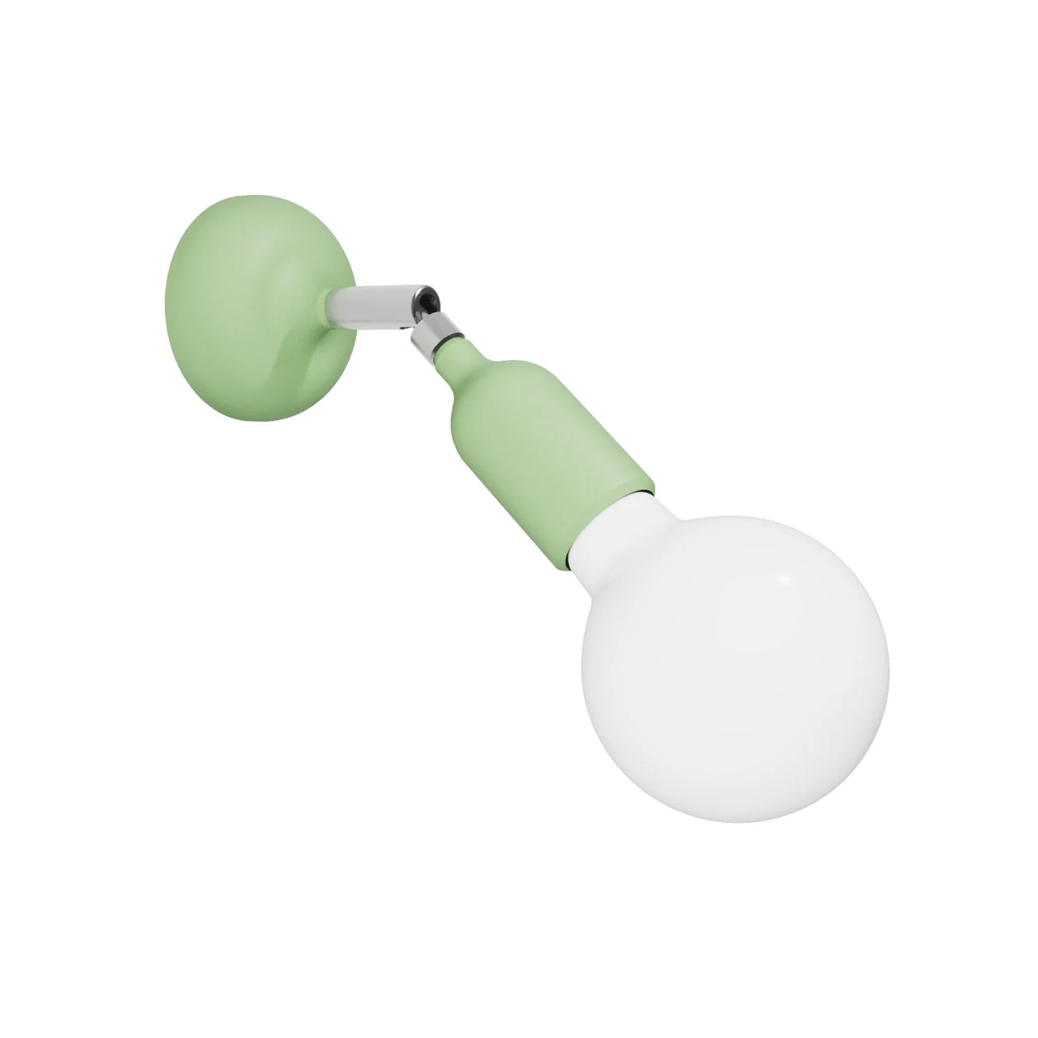 Lampe Fermaluce en silicone avec articulation - Vert prairie