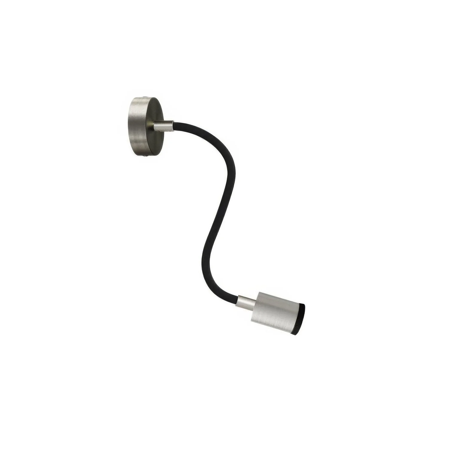 Lampe Mini spot SPOTLIGHT GU1d0 Flex 30 murale et plafond - Titane satiné