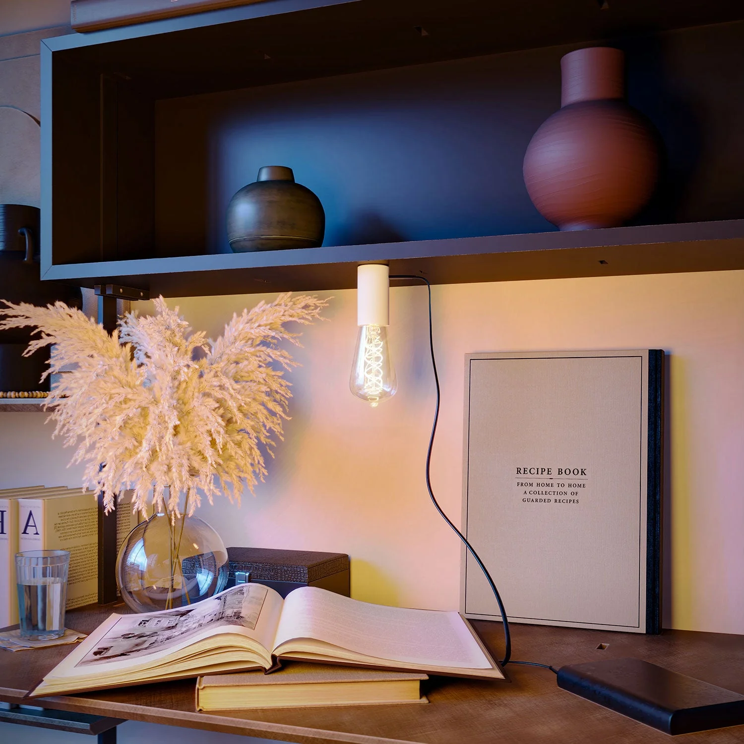 Lampe portable en coffret cadeau SI ! 5 volts - Blanc mat - Image 4