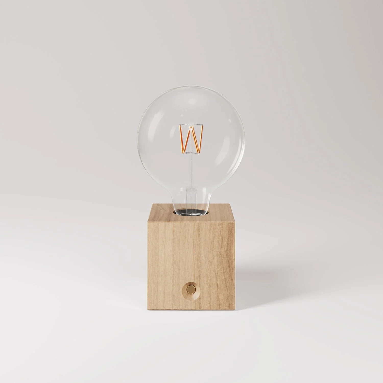 Lampe portable rechargeable Cabless03 avec ampoule globe G125 - Neutre