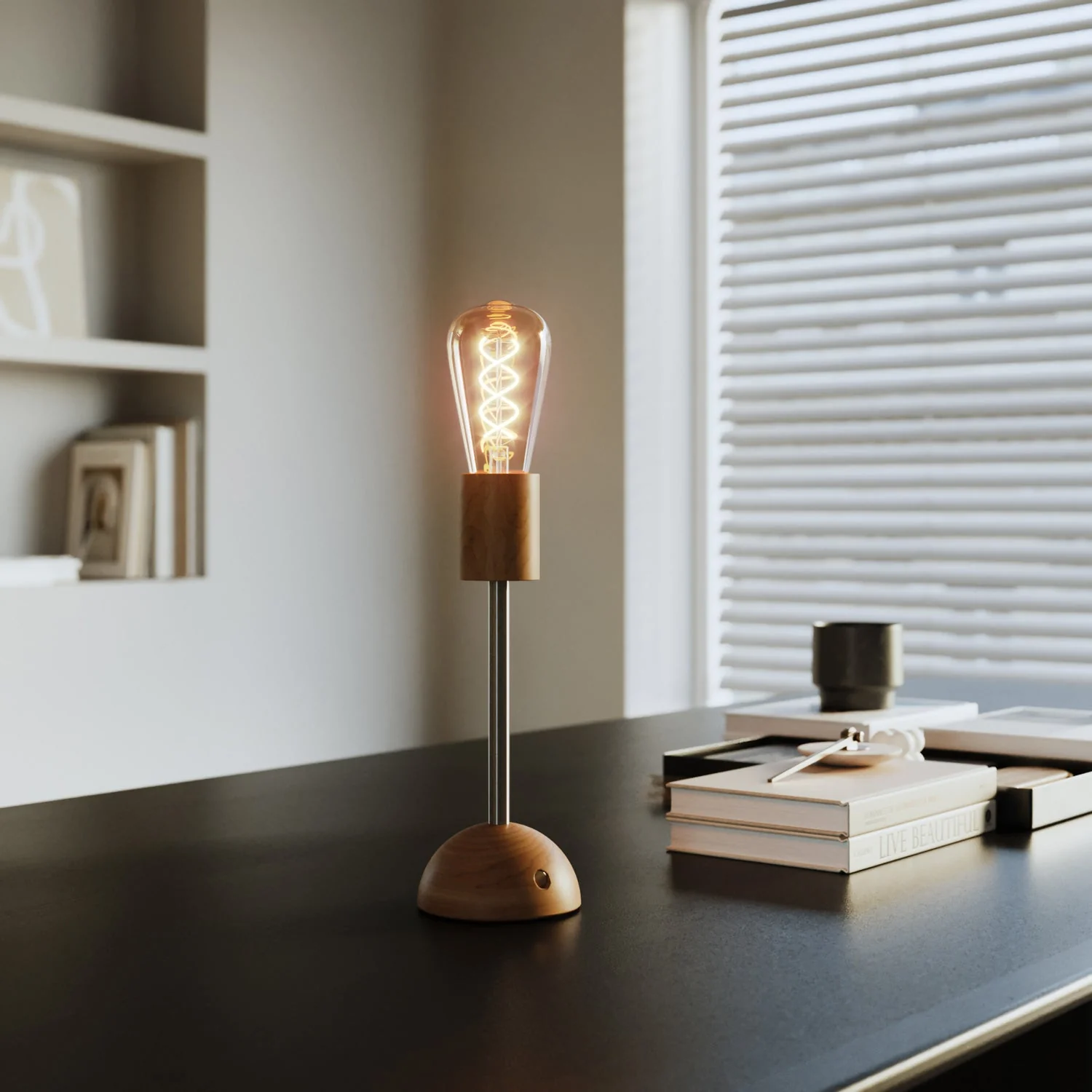 Lampe portable et rechargeable Cabless02 avec ampoule Edison dorée - Neutre - Image 4