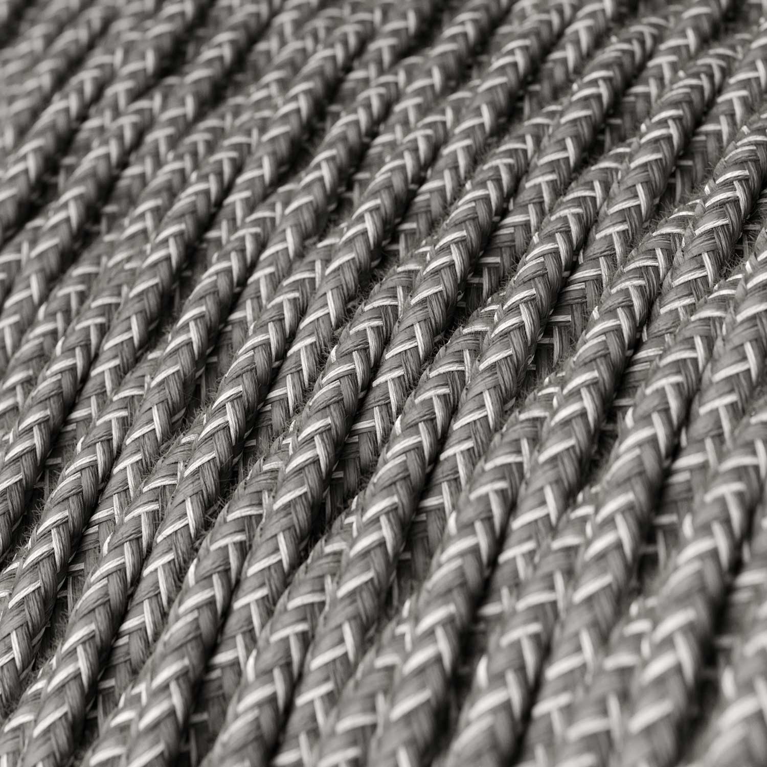 Suspension complète avec câble textile tressé et douille en aluminium - Chrome - Image 3