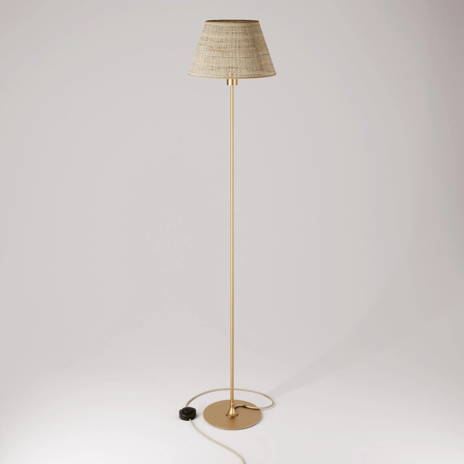 Lampadaire MAG-Y avec abat-jour Impero M - Bronze brossé - Image 3
