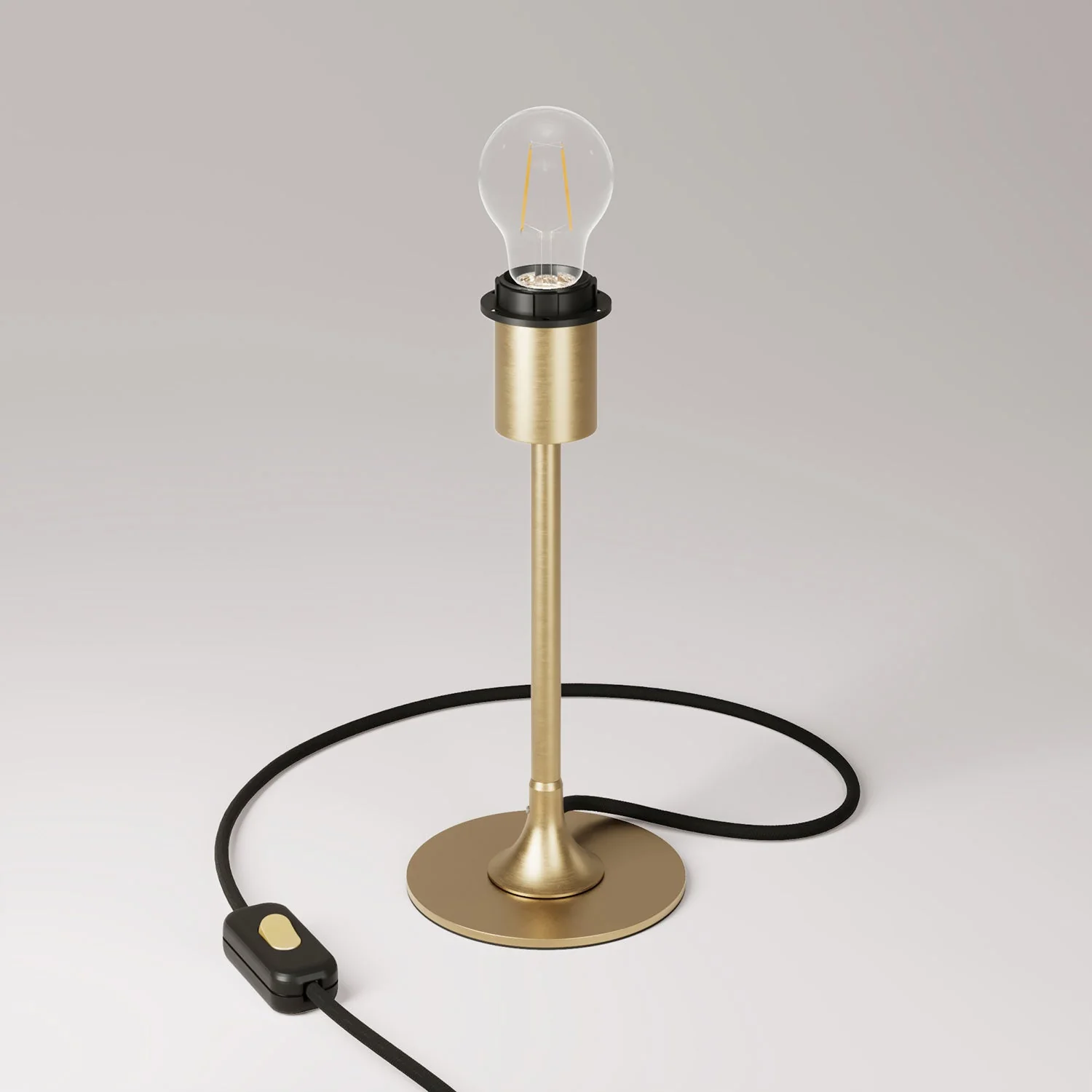 MAG-Y lampe de table en métal avec porte-abat-jour - Bronze brossé - Image 3