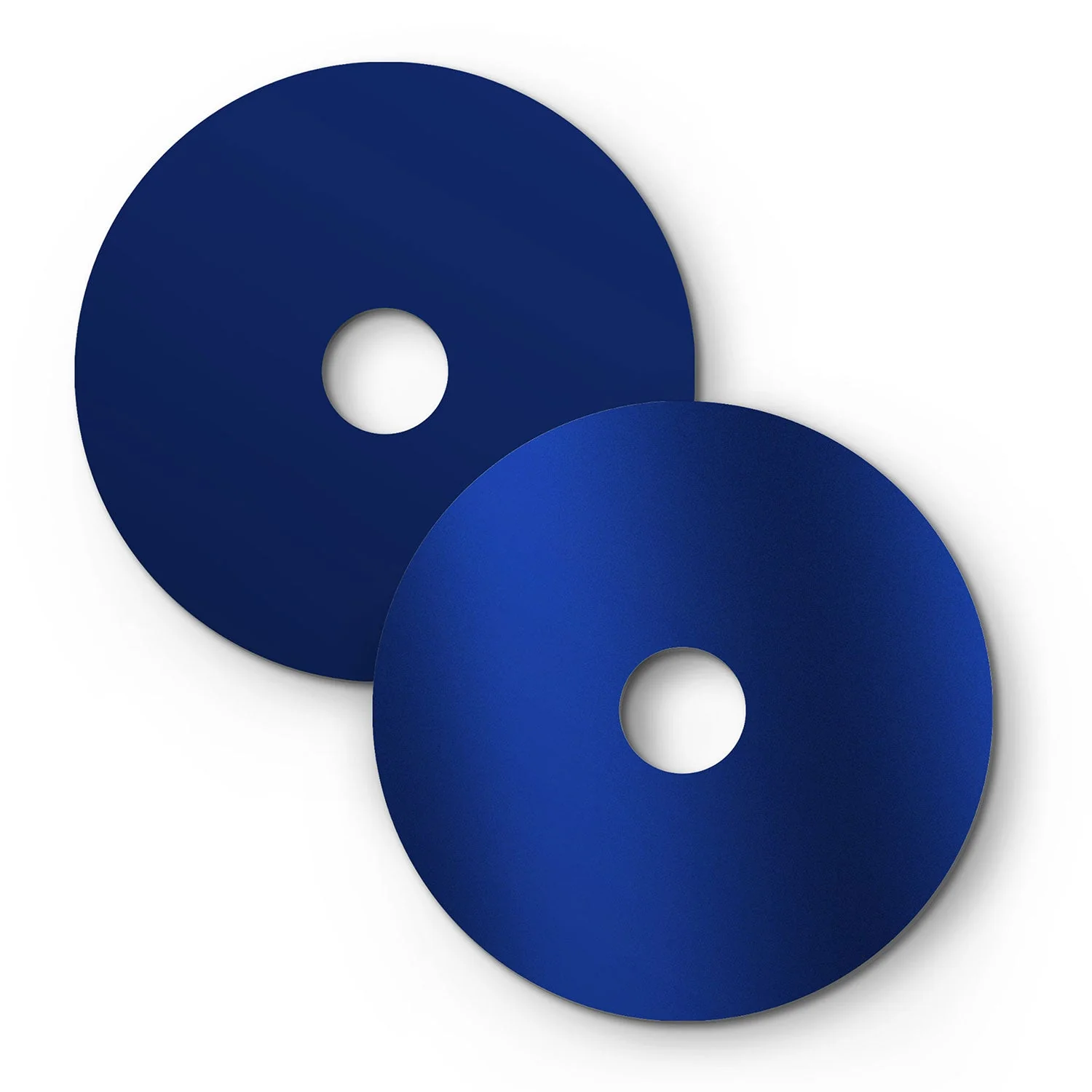 Mini assiette Ellepì 'Solid Color' Bleu pour lampes, diamètre 24 cm - Fabriqué en Italie