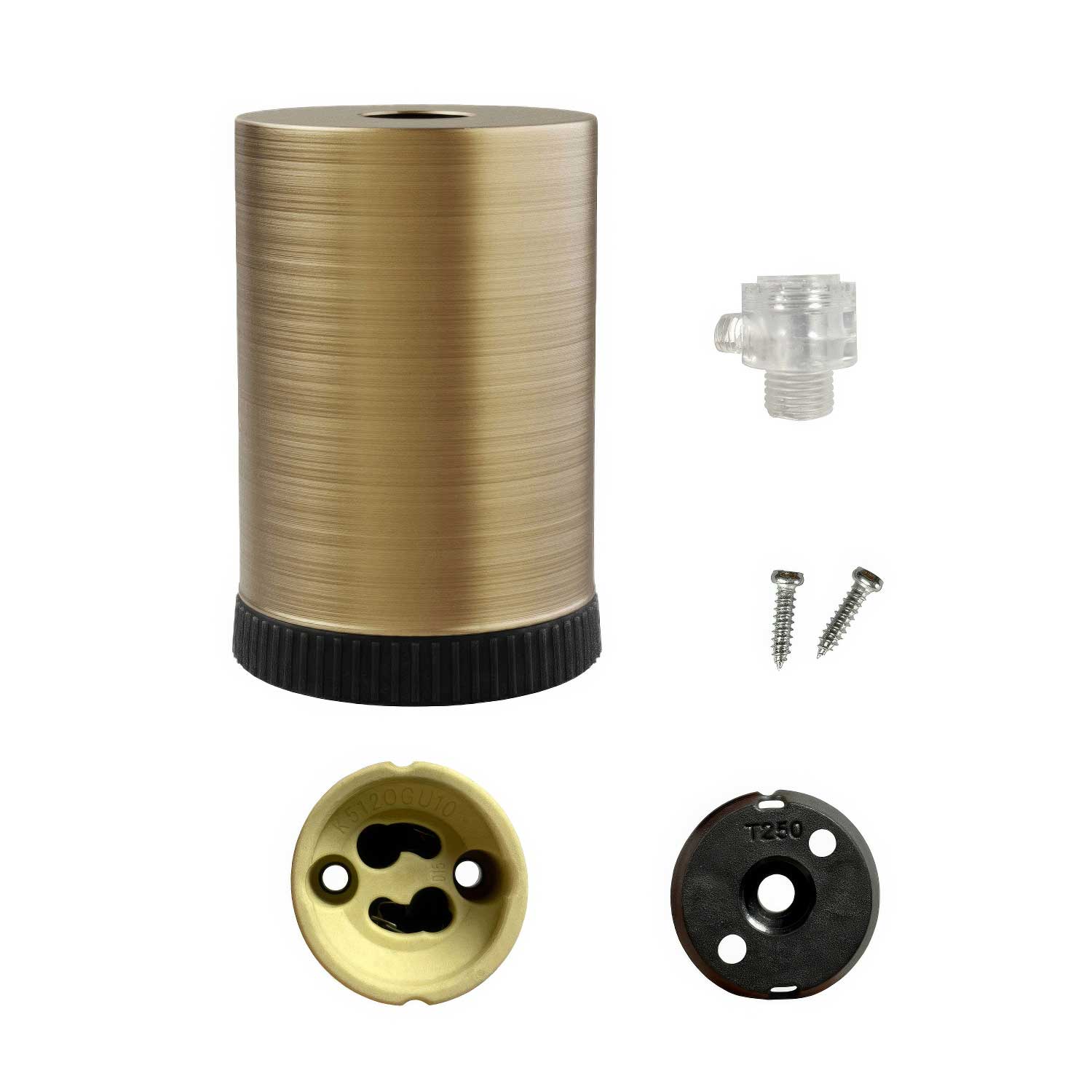 Mini spot Spotlight LED GU1d0 - Bronze satiné - Image 2