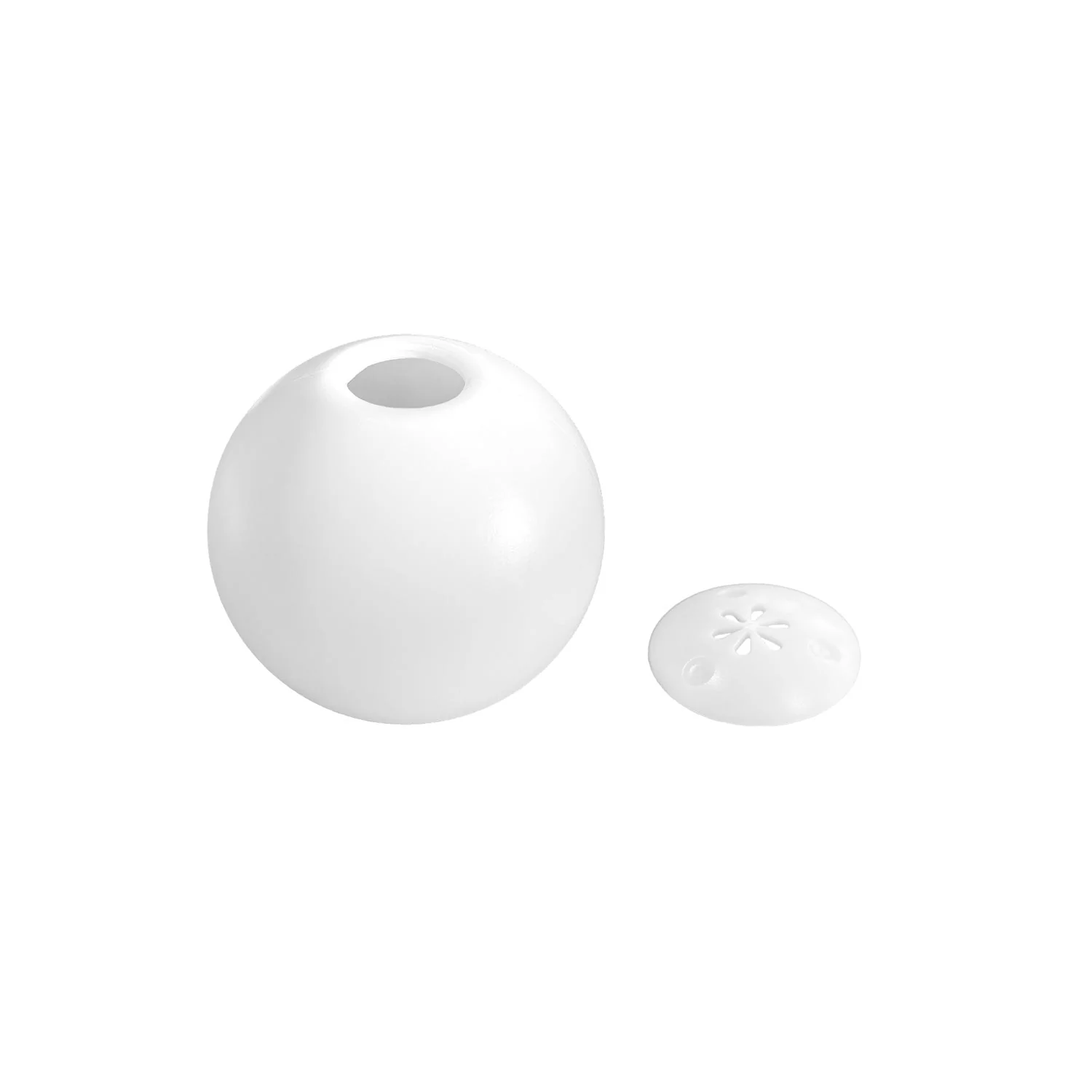 Suspension extérieure Modulair, adaptée aux zones humides, avec abat-jour incassable Unbreak-a-Ball - Blanc - Image 4