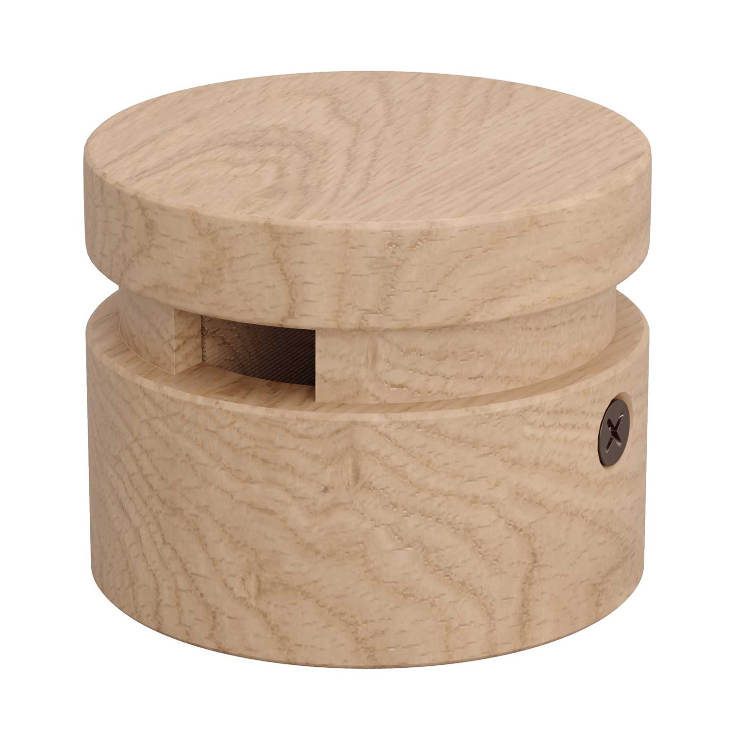 Passe-câble en bois pour câble pour guirlande lumineuse et système Filé. Made in Italy - Neutre - Image 2