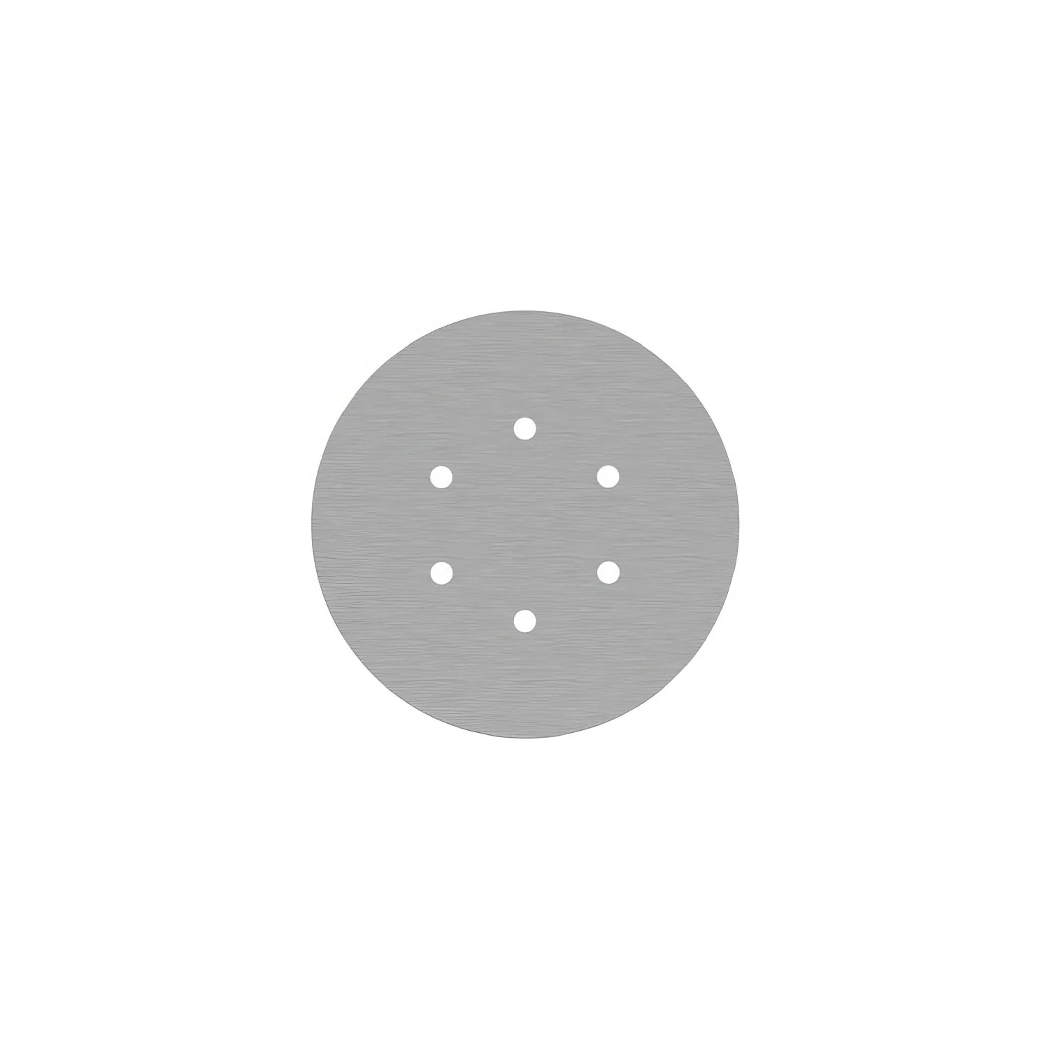Pavillon Rose-One rond, diamètre 200 mm avec 6 trous et 4 trous latéraux - Dibond Acier satiné - Image 3