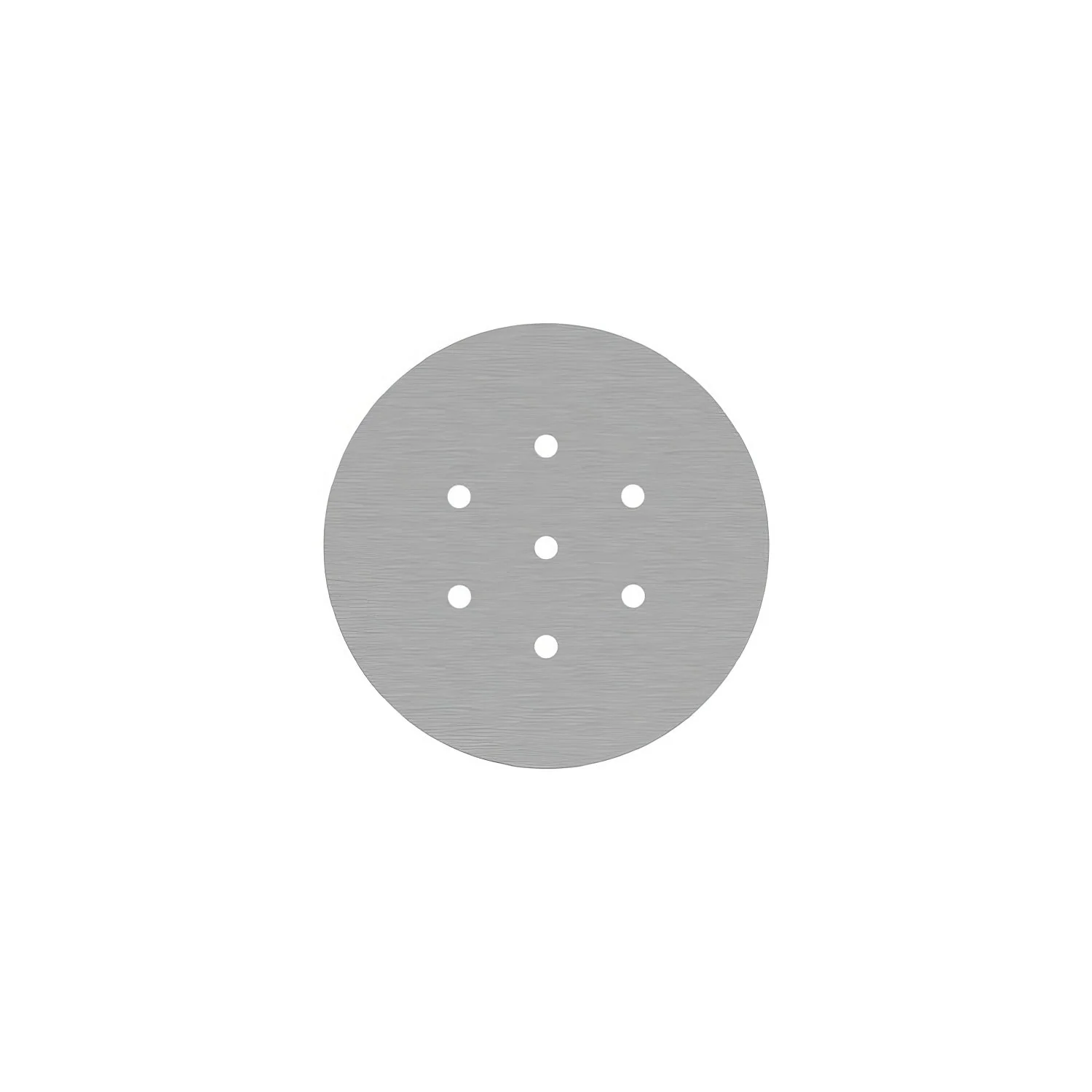 Pavillon Rose-One rond, diamètre 200 mm avec 7 trous et 4 trous latéraux - Dibond Acier satiné - Image 3