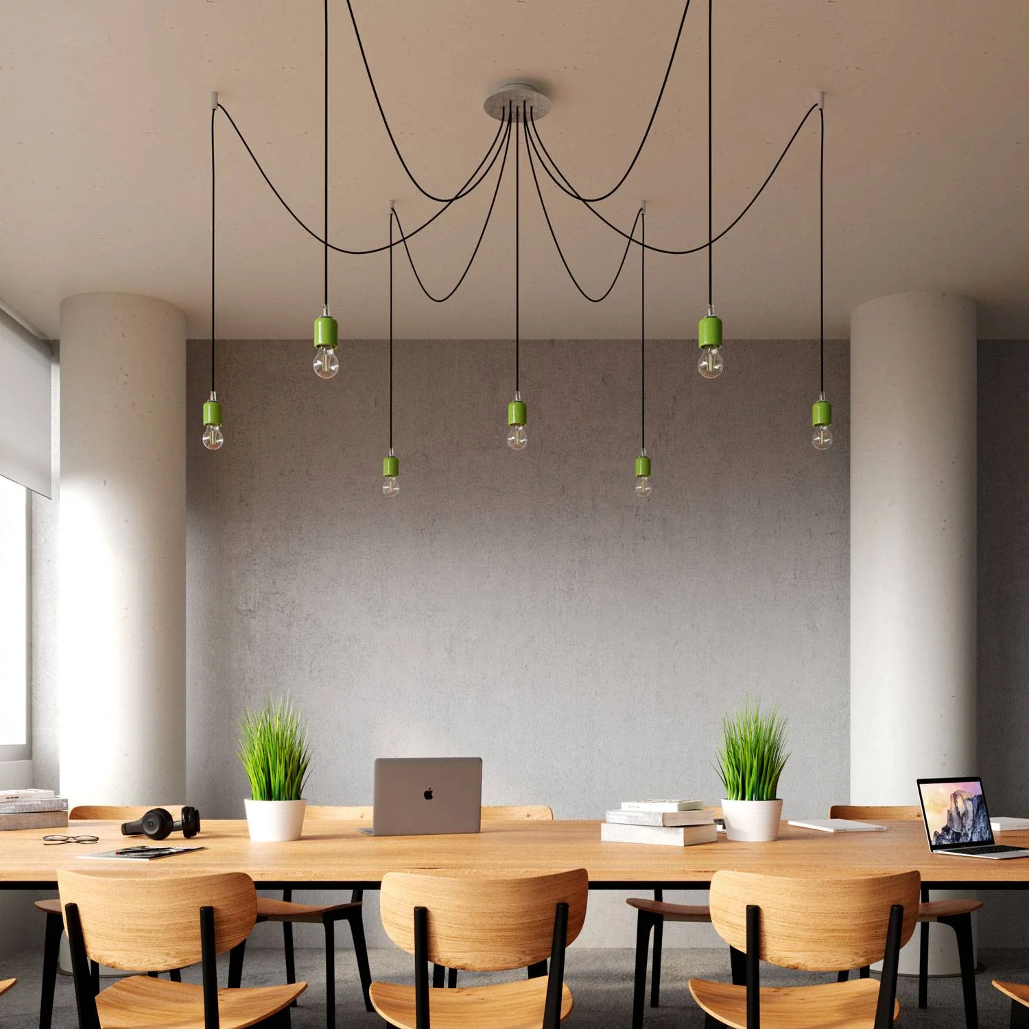 Pavillon Rose-One rond, diamètre 200 mm avec 7 trous et 4 trous latéraux - Dibond Acier satiné - Image 5