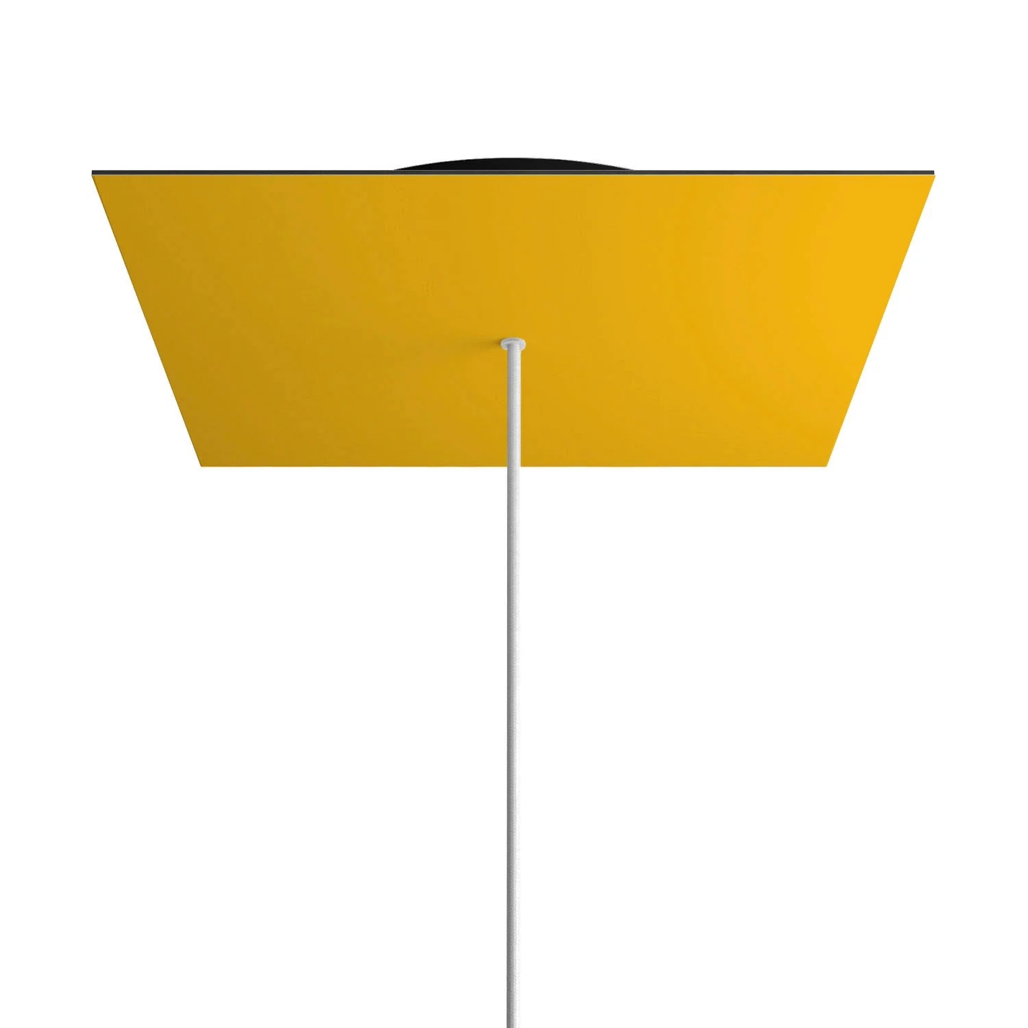 Pavillon XXL Rose-One carré, 400 mm avec 1 trou et 4 trous latéraux - Moutarde - Image 8