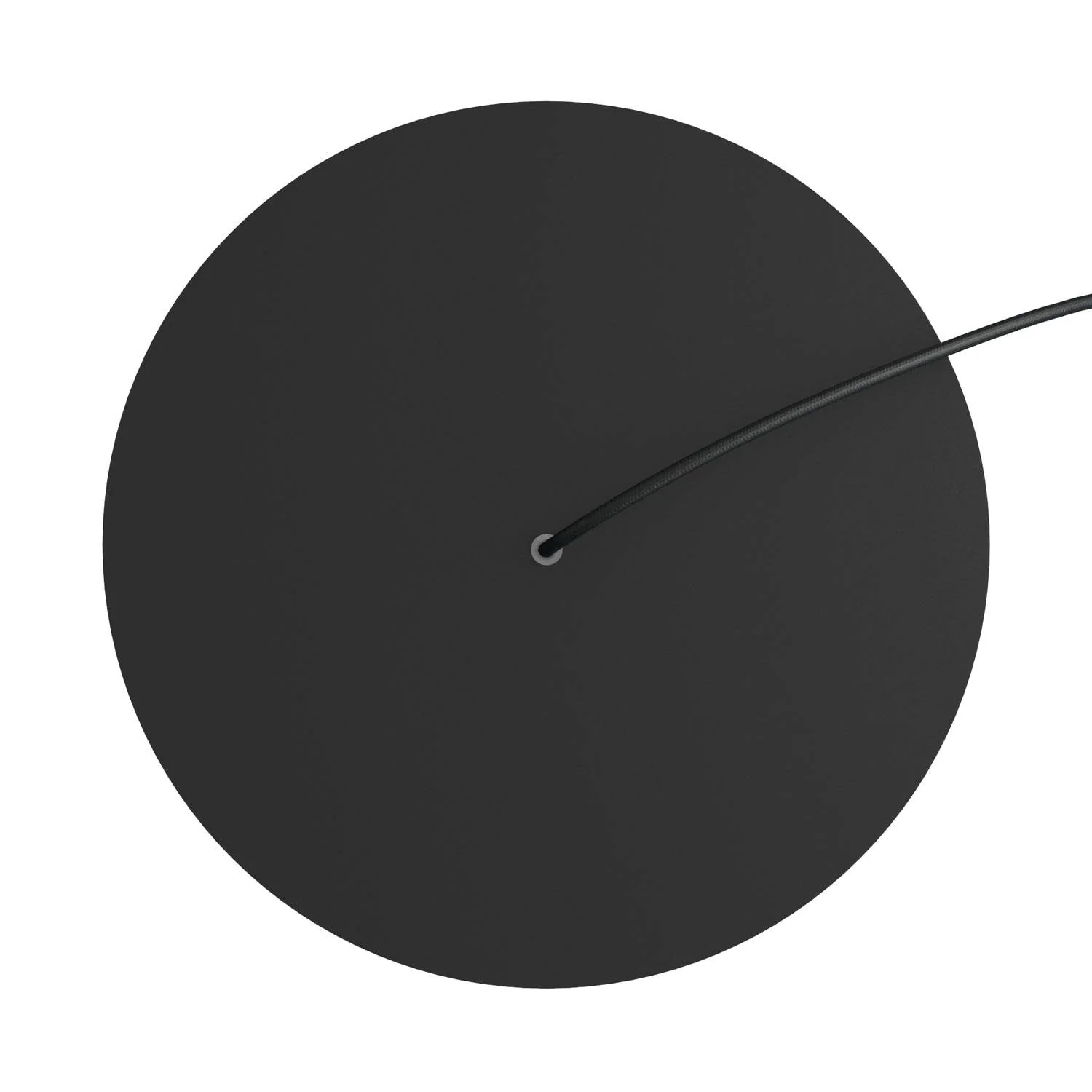 Pavillon XXL Rose-One rond, diamètre 400 mm avec 1 trou et 4 trous latéraux - Noir mat - Image 2