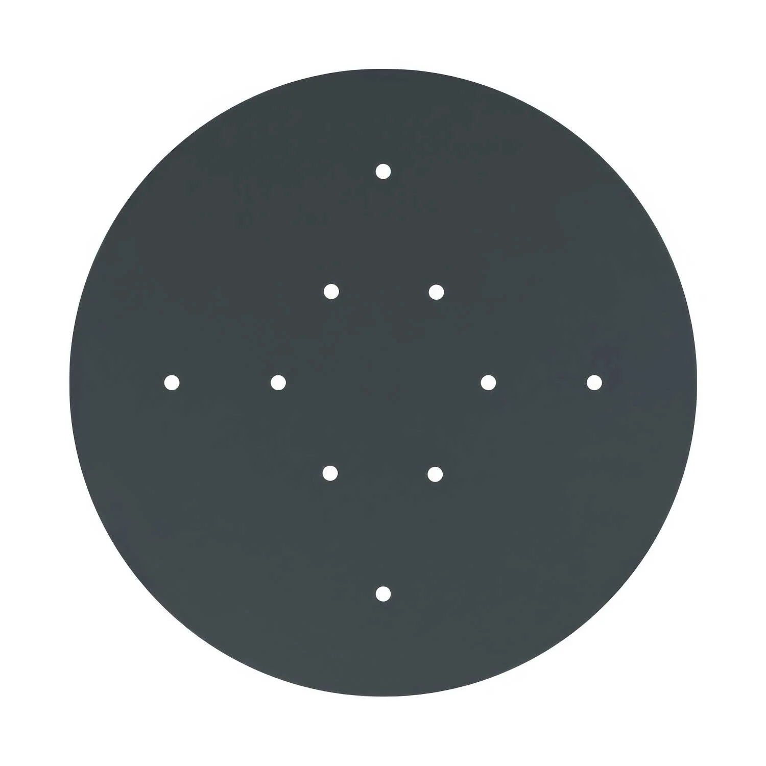 Pavillon XXL Rose-One rond, diamètre 400 mm avec 10 trous et 4 trous latéraux - Anthracite - Image 3