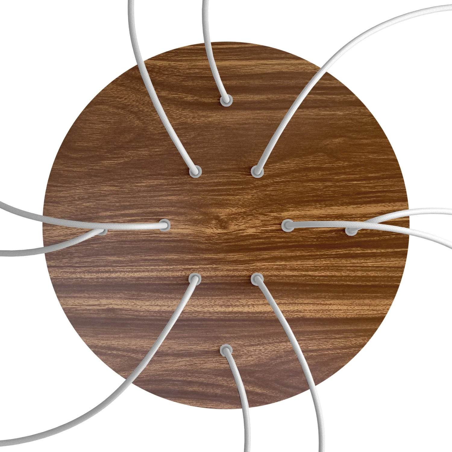 Pavillon XXL Rose-One rond, diamètre 400 mm avec 10 trous et 4 trous latéraux - Bois - Image 2