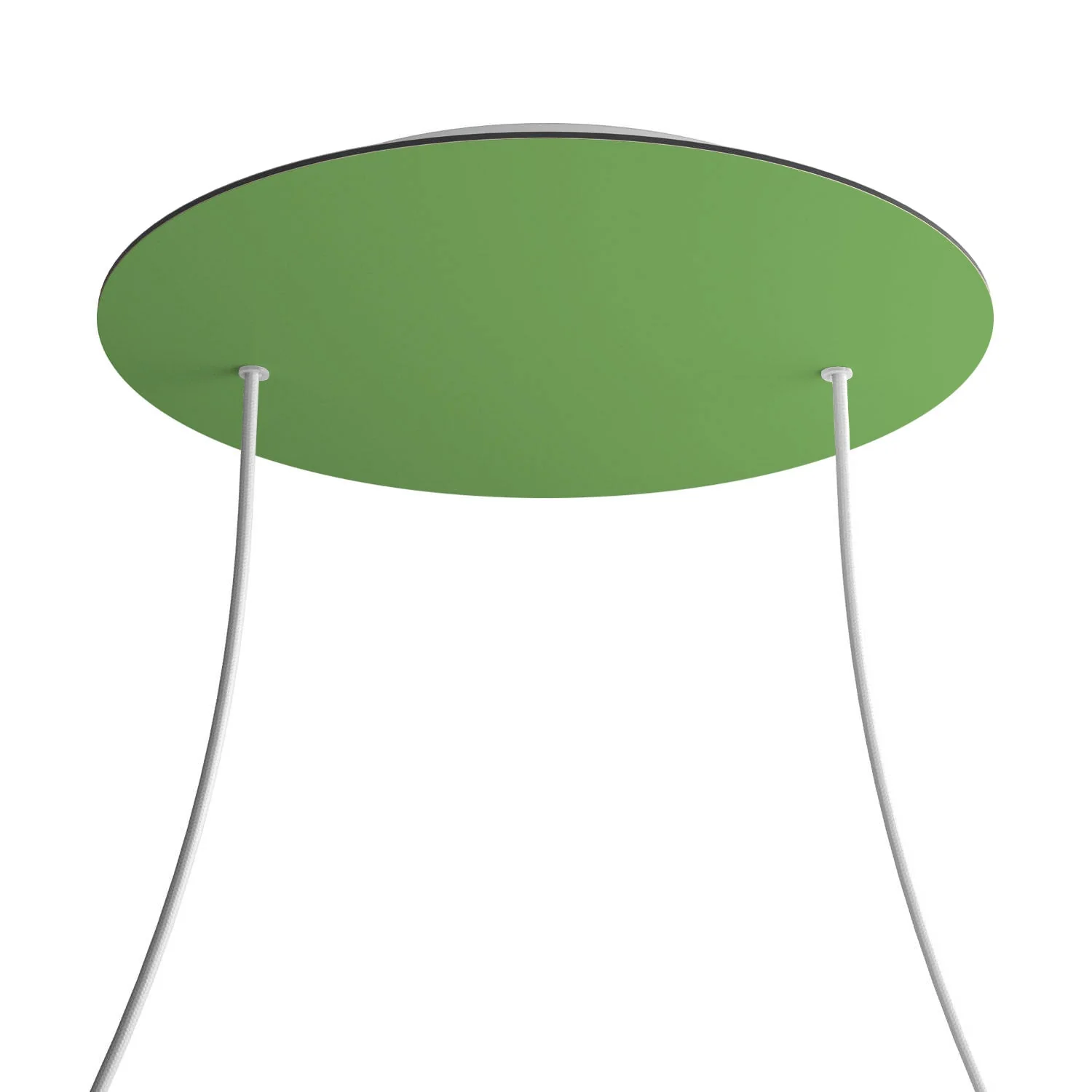 Pavillon XXL Rose-One rond, diamètre 400 mm avec 2 trous et 4 trous latéraux - Vert prairie