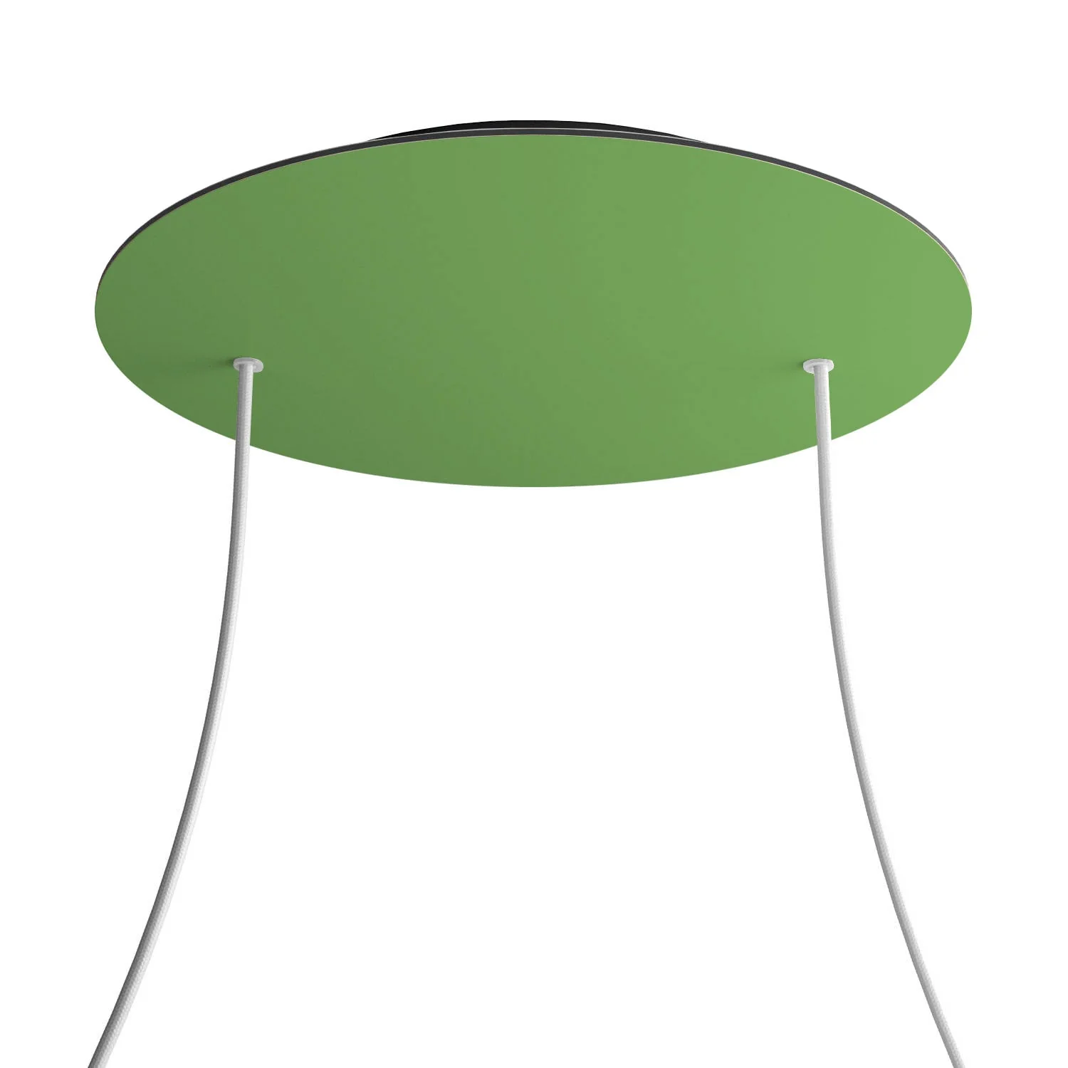 Pavillon XXL Rose-One rond, diamètre 400 mm avec 2 trous et 4 trous latéraux - Vert prairie - Image 8