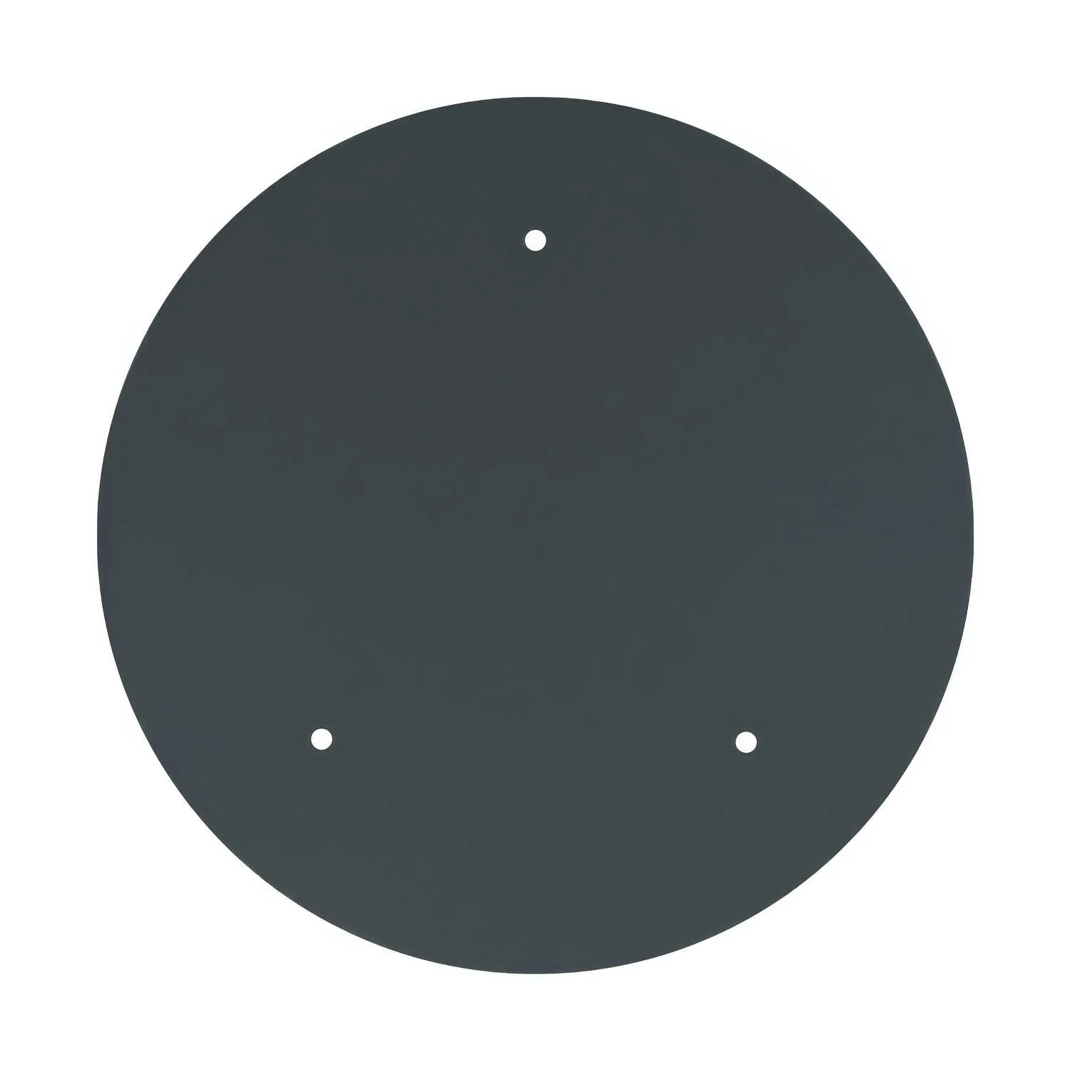 Pavillon XXL Rose-One rond, diamètre 400 mm avec 3 trous et 4 trous latéraux - Anthracite - Image 3