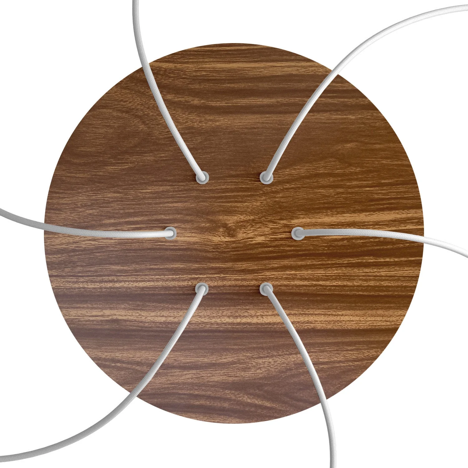 Pavillon XXL Rose-One rond, diamètre 400 mm avec 6 trous et 4 trous latéraux - Bois - Image 2