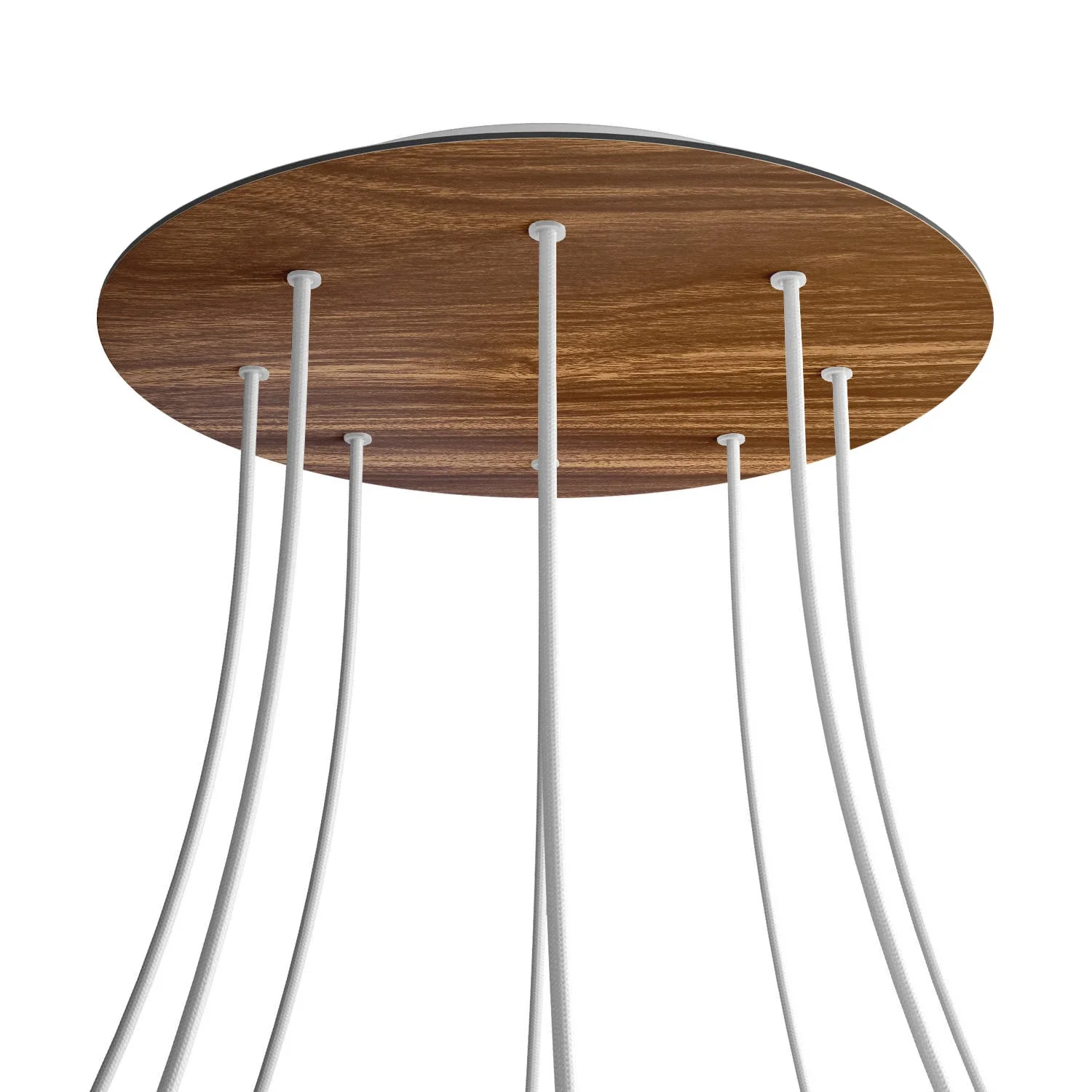 Pavillon XXL Rose-One rond, diamètre 400 mm avec 8 trous et 4 trous latéraux - Bois
