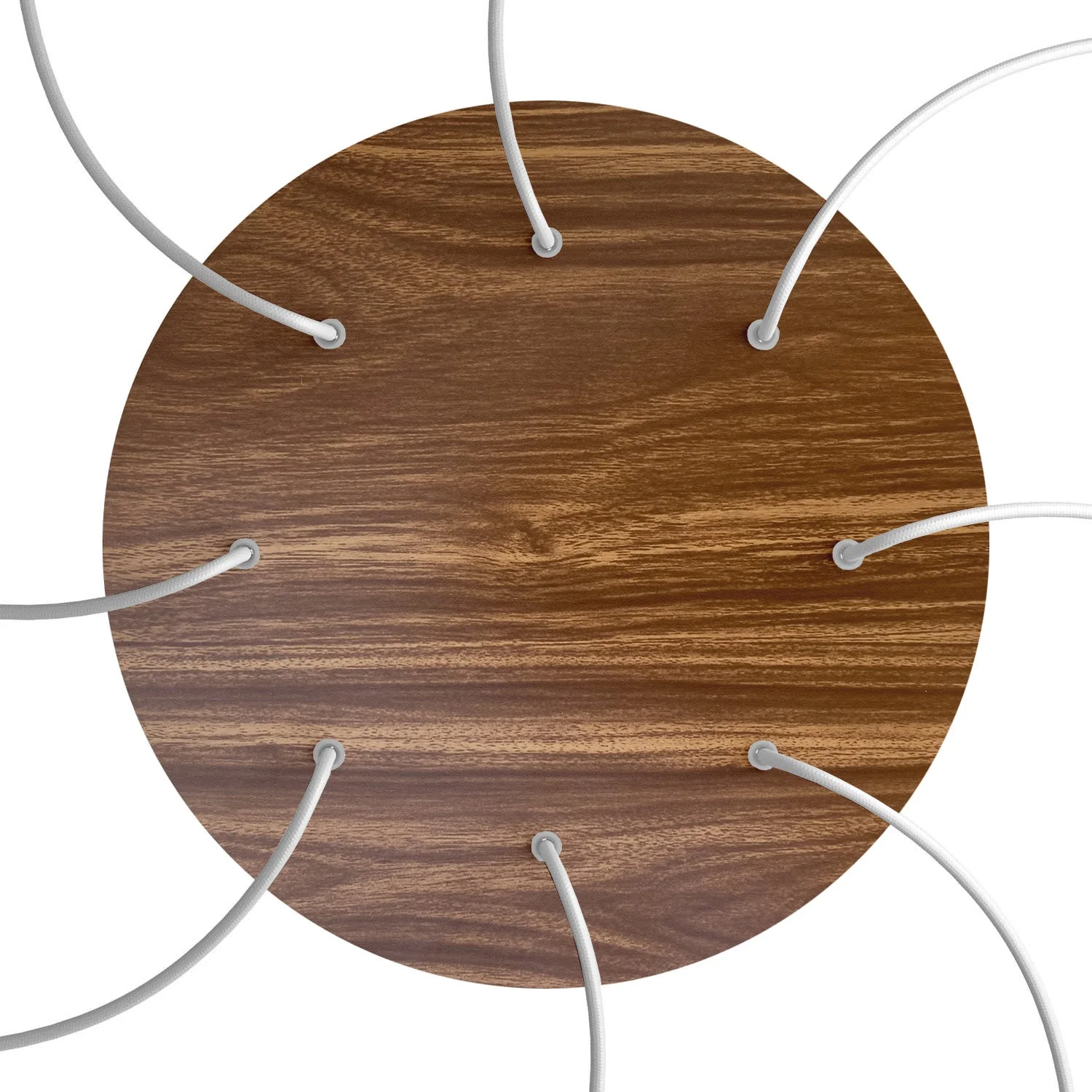 Pavillon XXL Rose-One rond, diamètre 400 mm avec 8 trous et 4 trous latéraux - Bois - Image 2