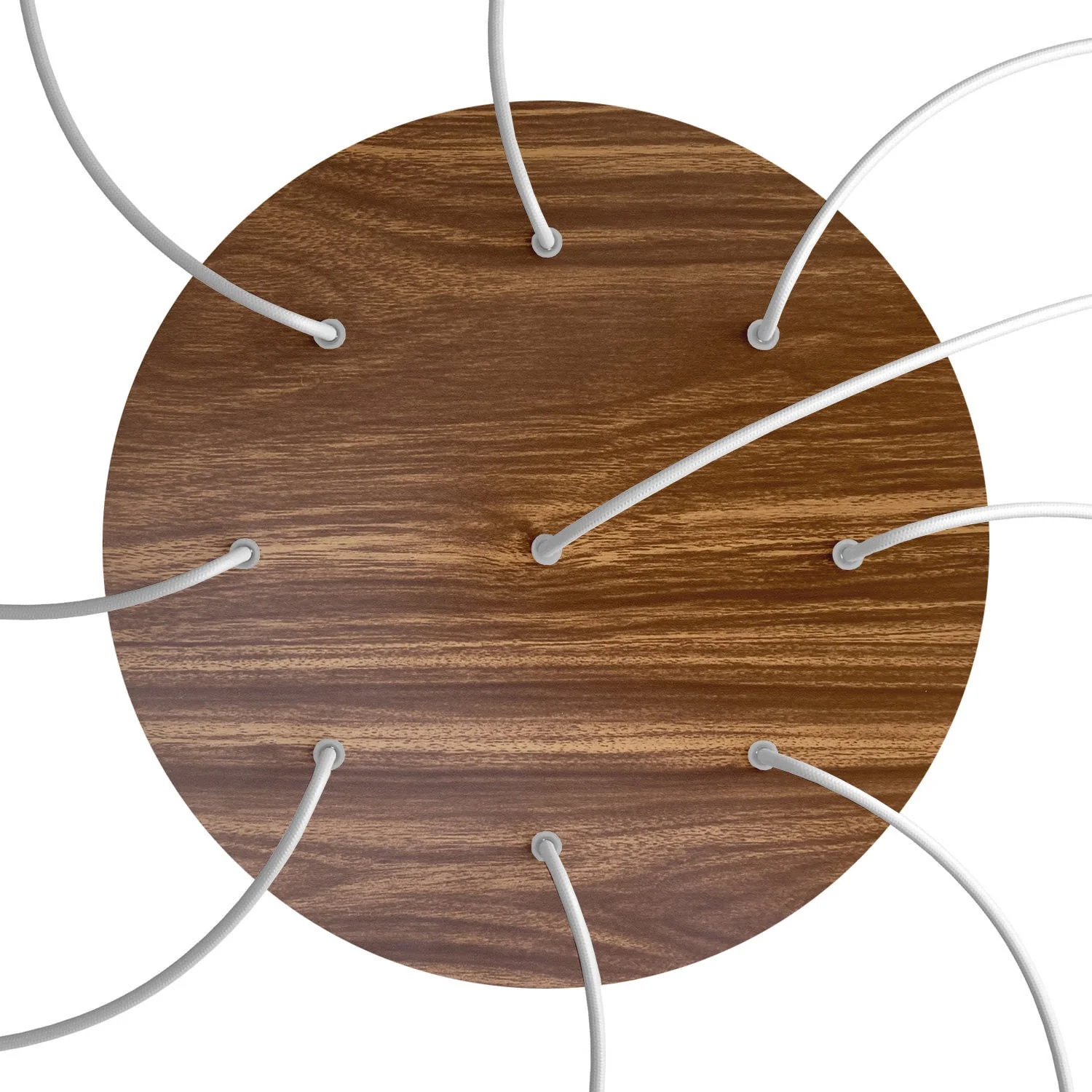 Pavillon XXL Rose-One rond, diamètre 400 mm avec 9 trous et 4 trous latéraux - Bois - Image 2