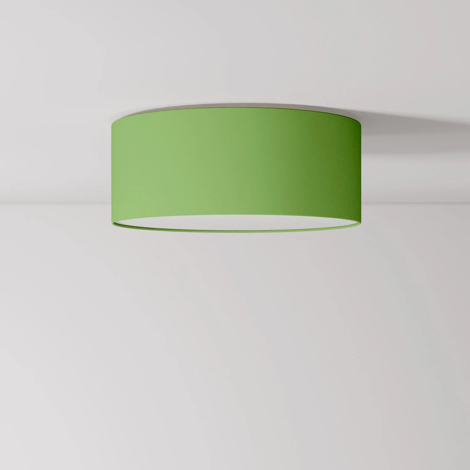 Plafonnier en tissu Small - Fabriqué en Italie - Cinette Vert Pistache