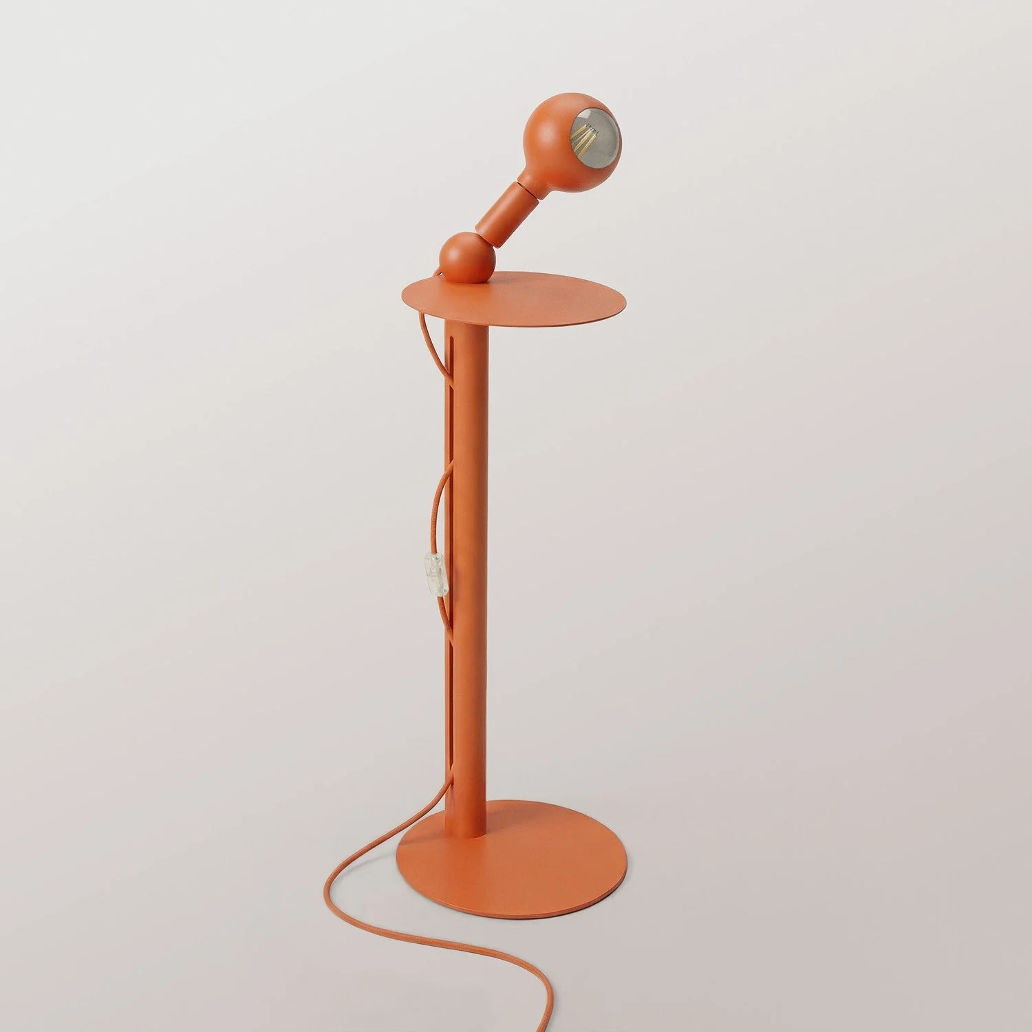 Rocco - Lampadaire avec Ampoule Camo - Orange - Image 4