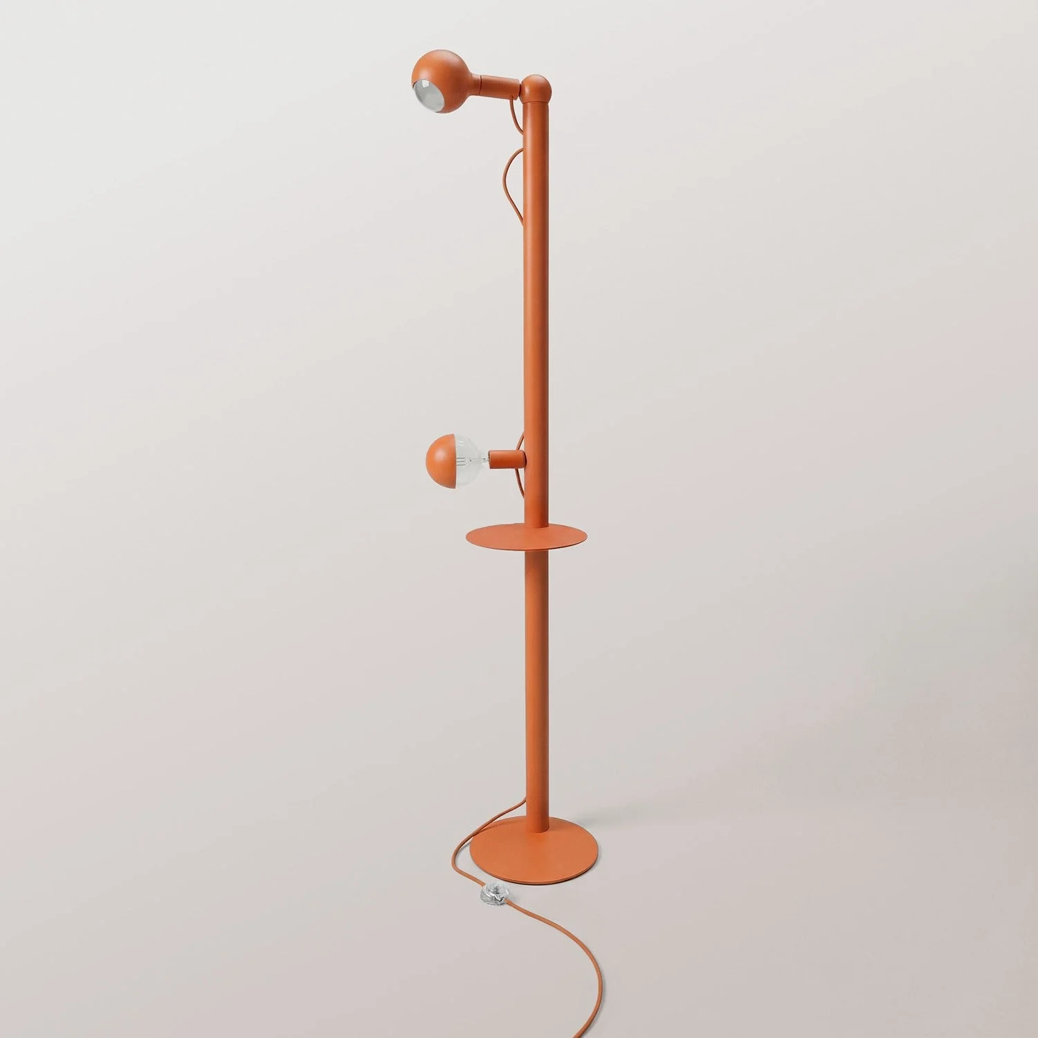 Rocco XXL - Lampadaire avec Fiche UK et Ampoule Maria et Camo - Orange - Image 5