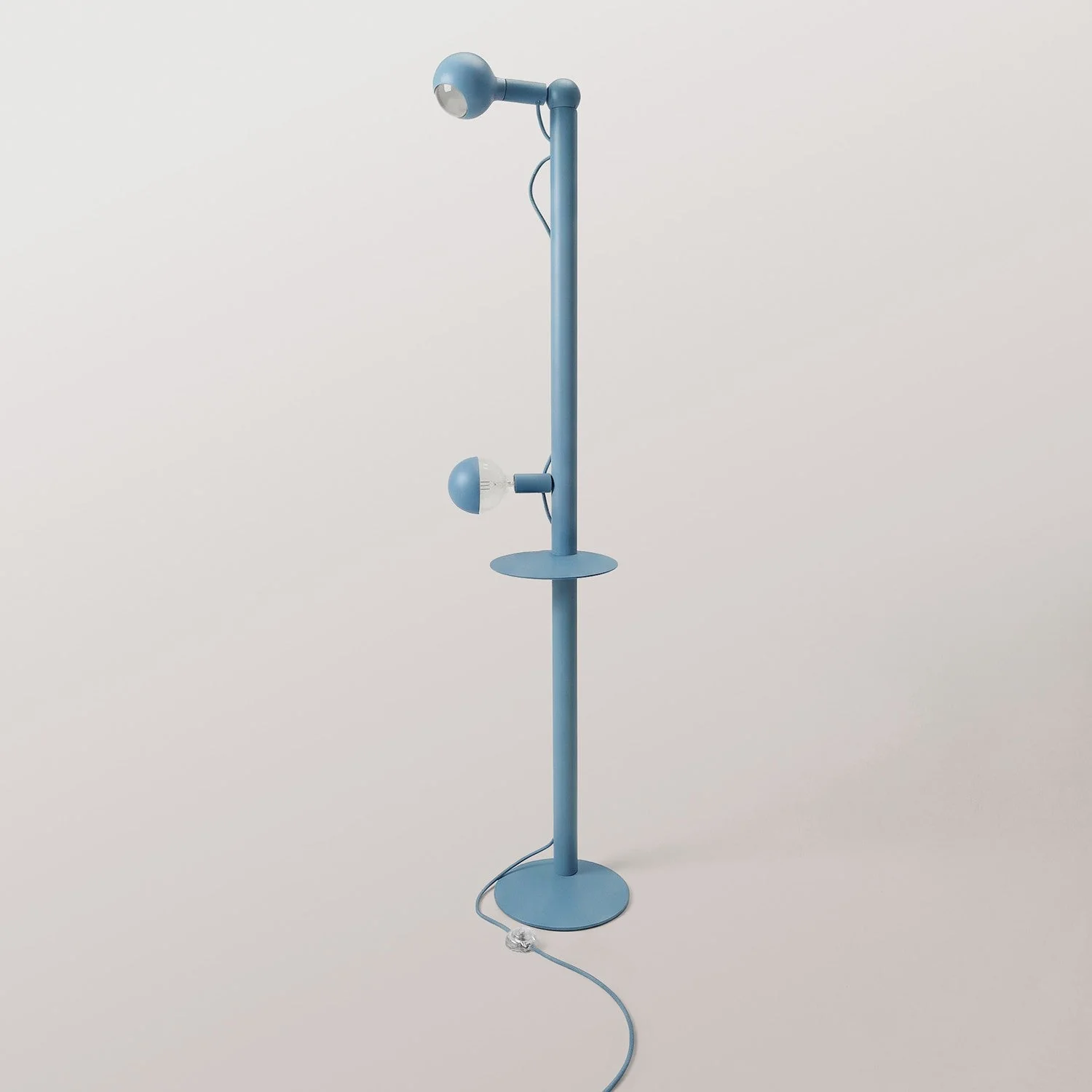 Rocco XXL - Lampadaire avec Fiche UK et Ampoule Maria et Camo - Bleu - Image 5