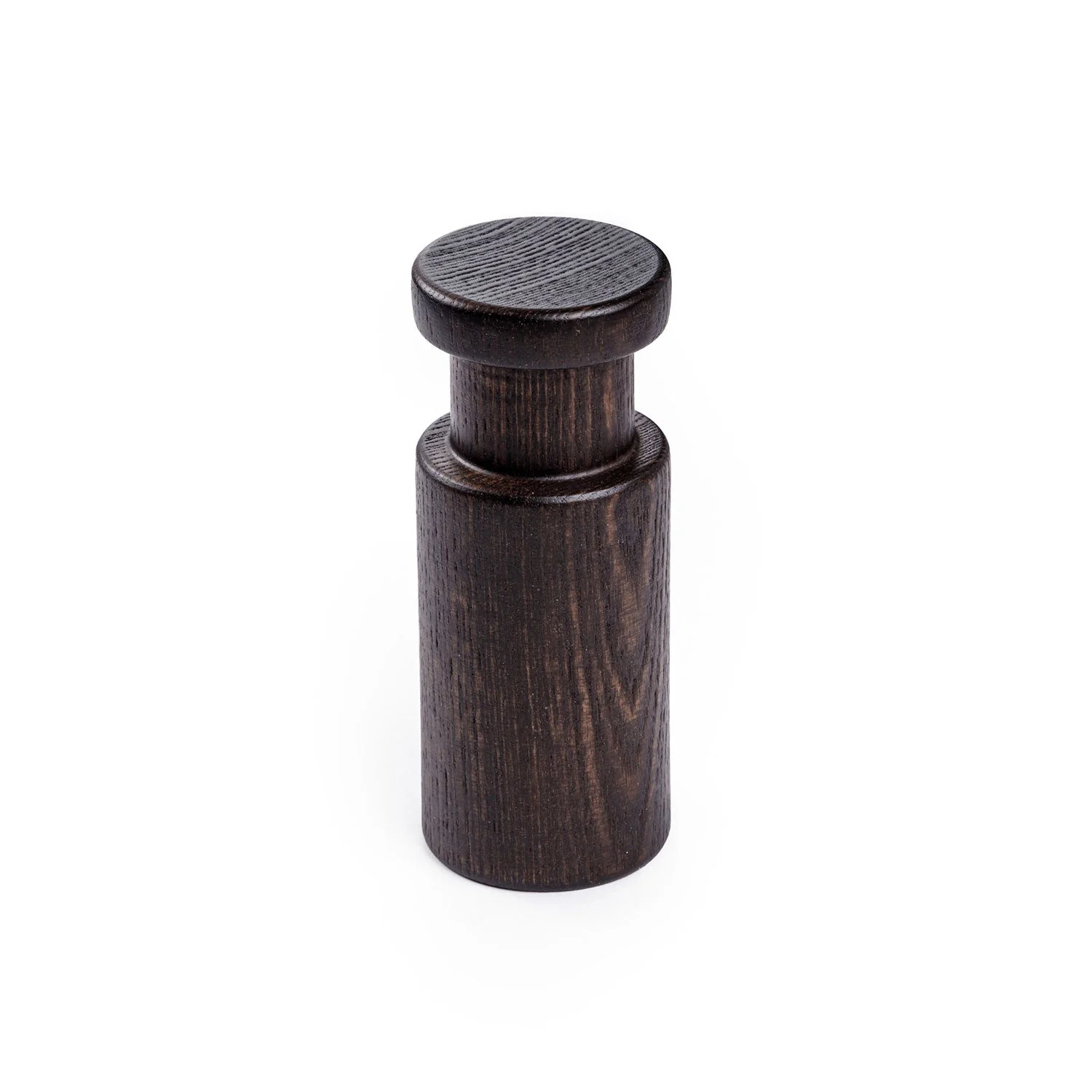 Rolé, passe-câble en bois, fixation murale pour suspension - Effet Wengé - Image 3