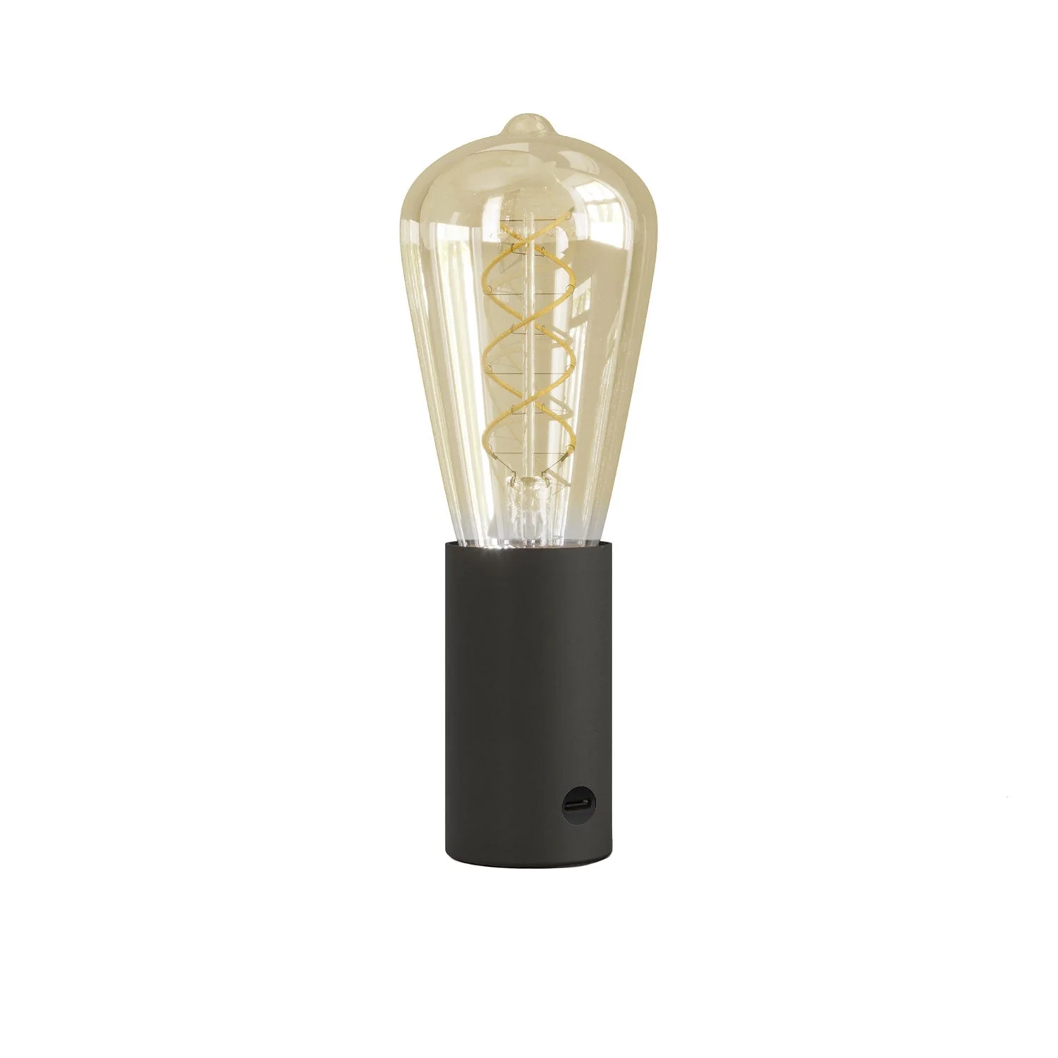 OUI ! Lampe portable 5V avec ampoule ST64 - Noir