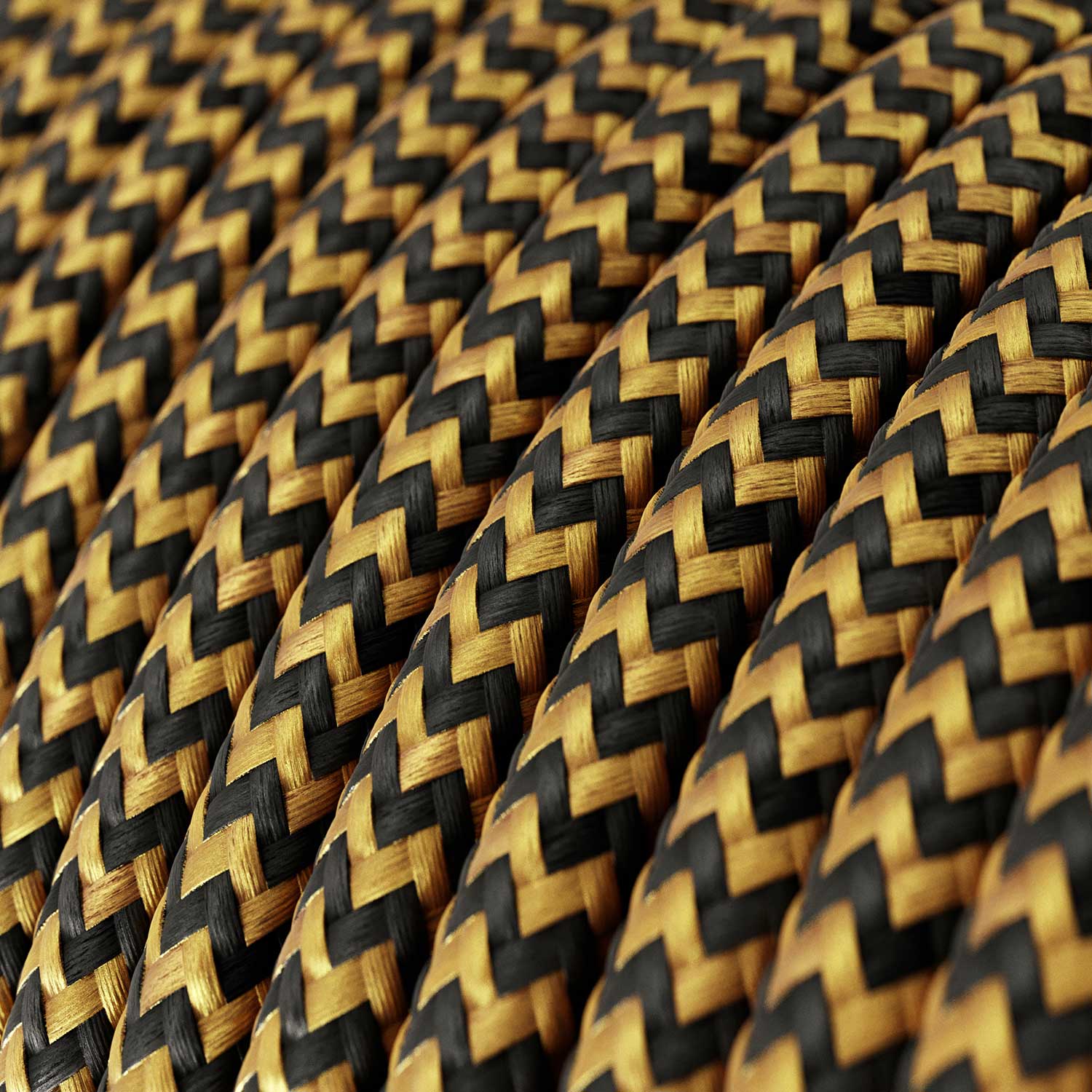 Serpent - Lampe à brancher avec câble textile Zig-Zag - RZ24 - Image 2