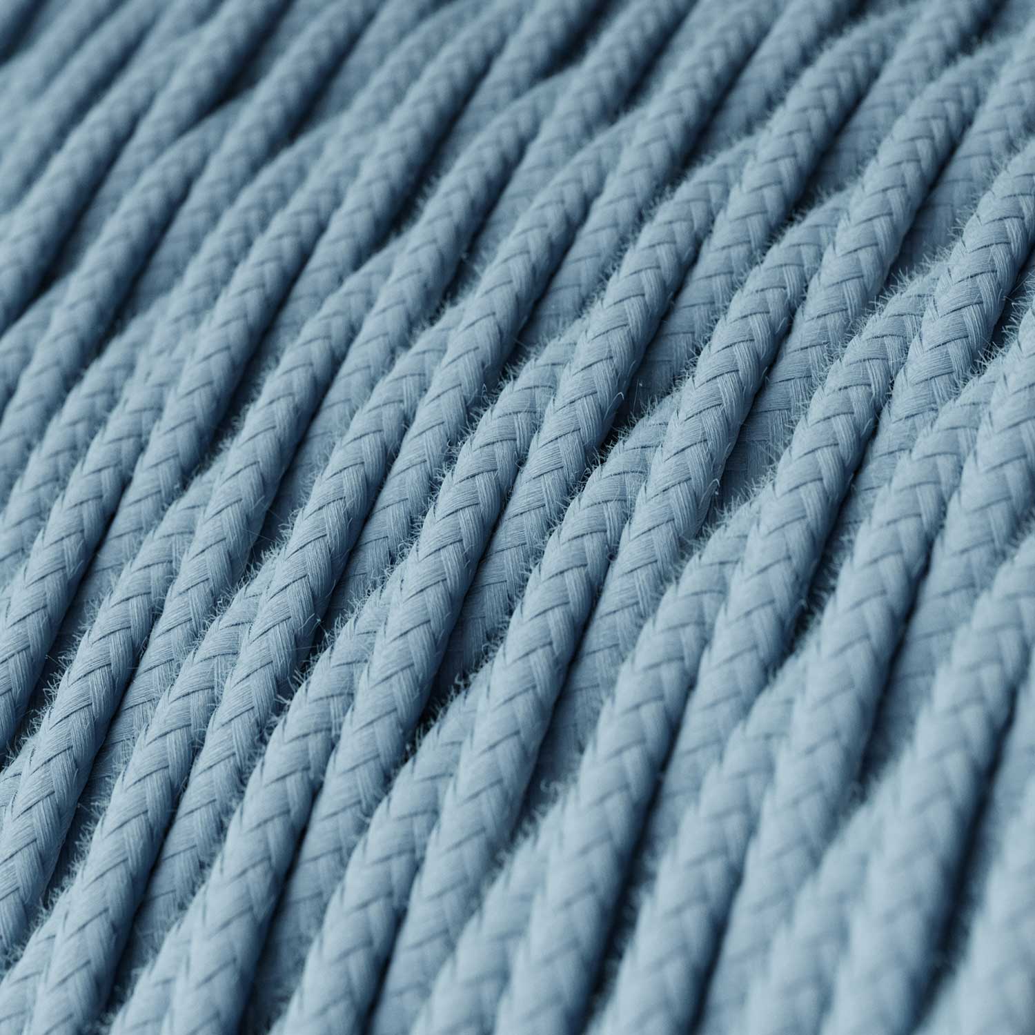 Snake Twisted - Lampe plug-in avec câble tressé en tissu TC53 et fiche UK - Image 2