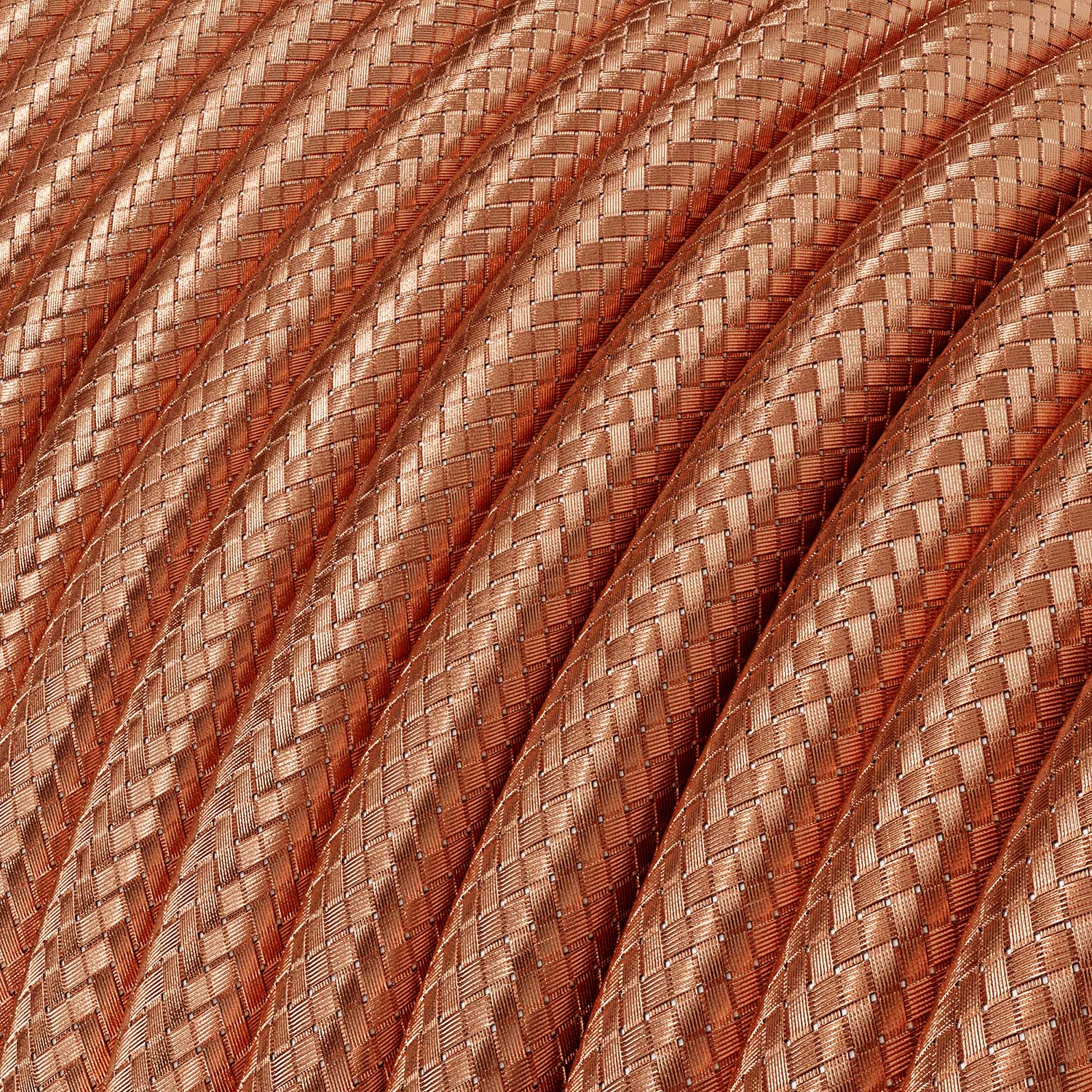 Spostaluce Métal 90° orientable, complet de câble textile et trous latéraux - cuivre - Image 4
