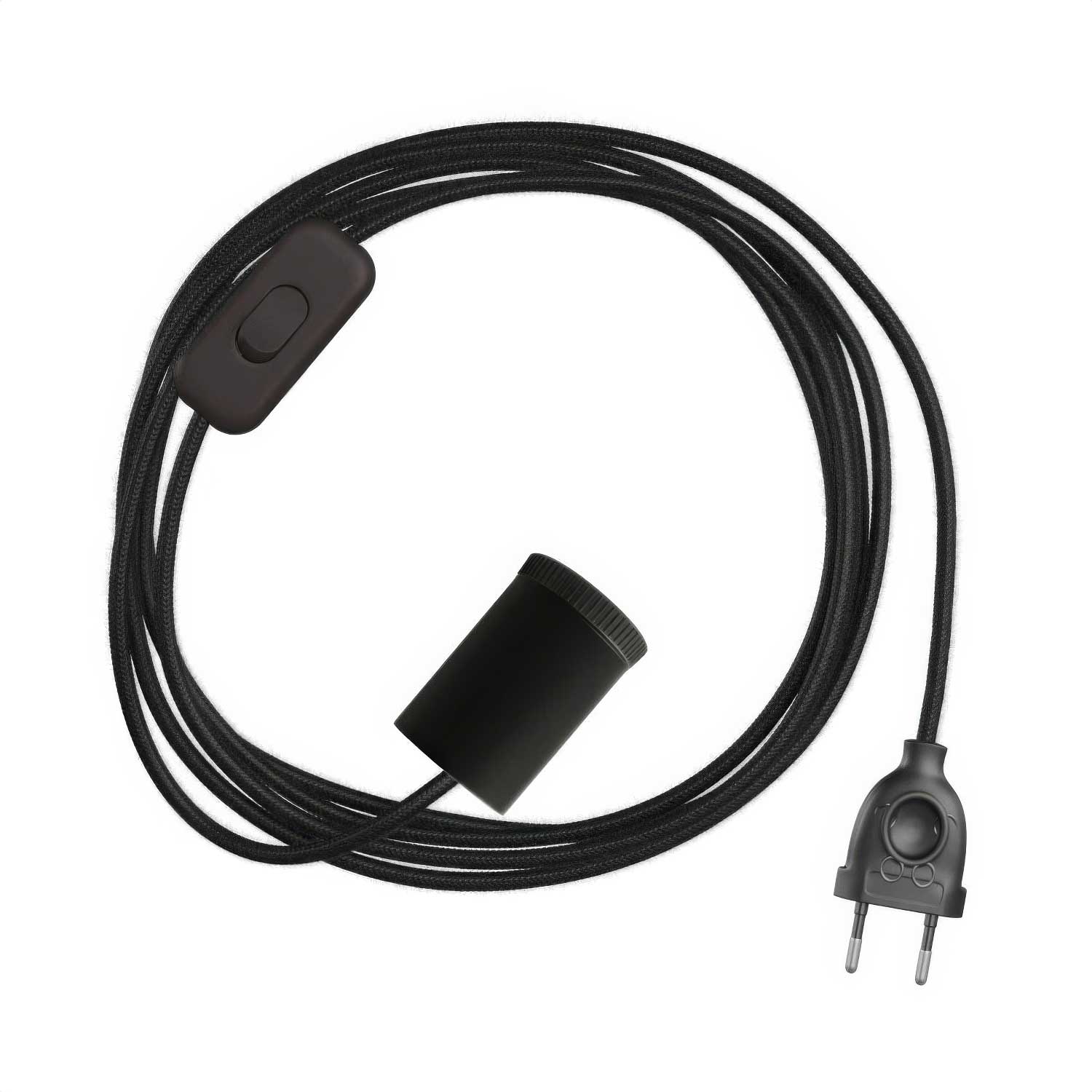 Spot Mini Spotlight GU1d0 avec câblage SnakeBis - Noir