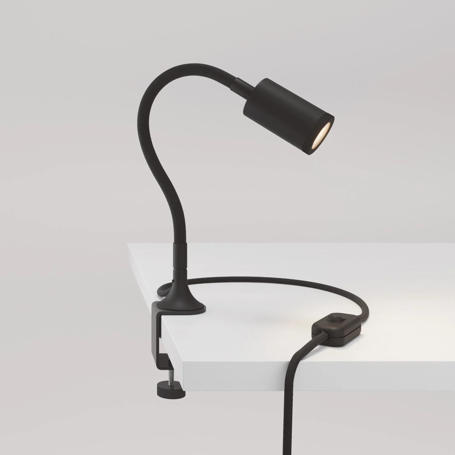 Spot orientable MAG-Y avec pince - Noir