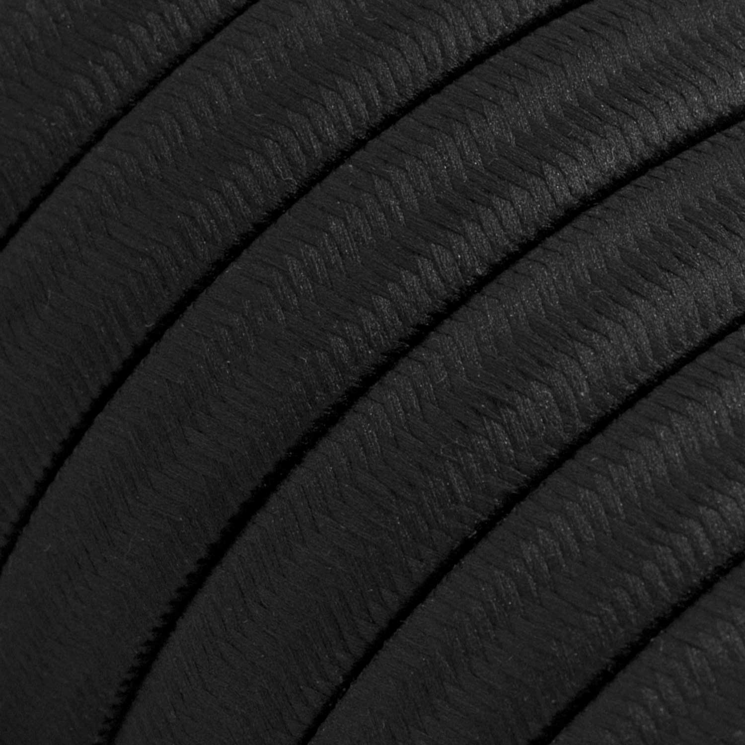 Kit Système Filé Symmetric - avec câble CM04 de 5 m pour guirlande lumineuse et 9 composants en bois peint noir pour intérieur - Image 3
