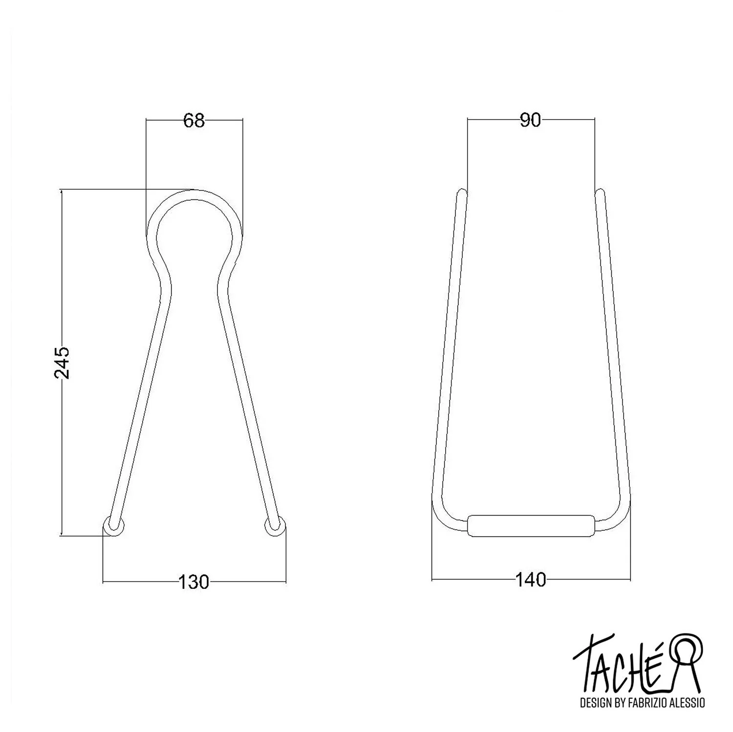Taché, support pour ampoule - Puzzle Vert - Image 2