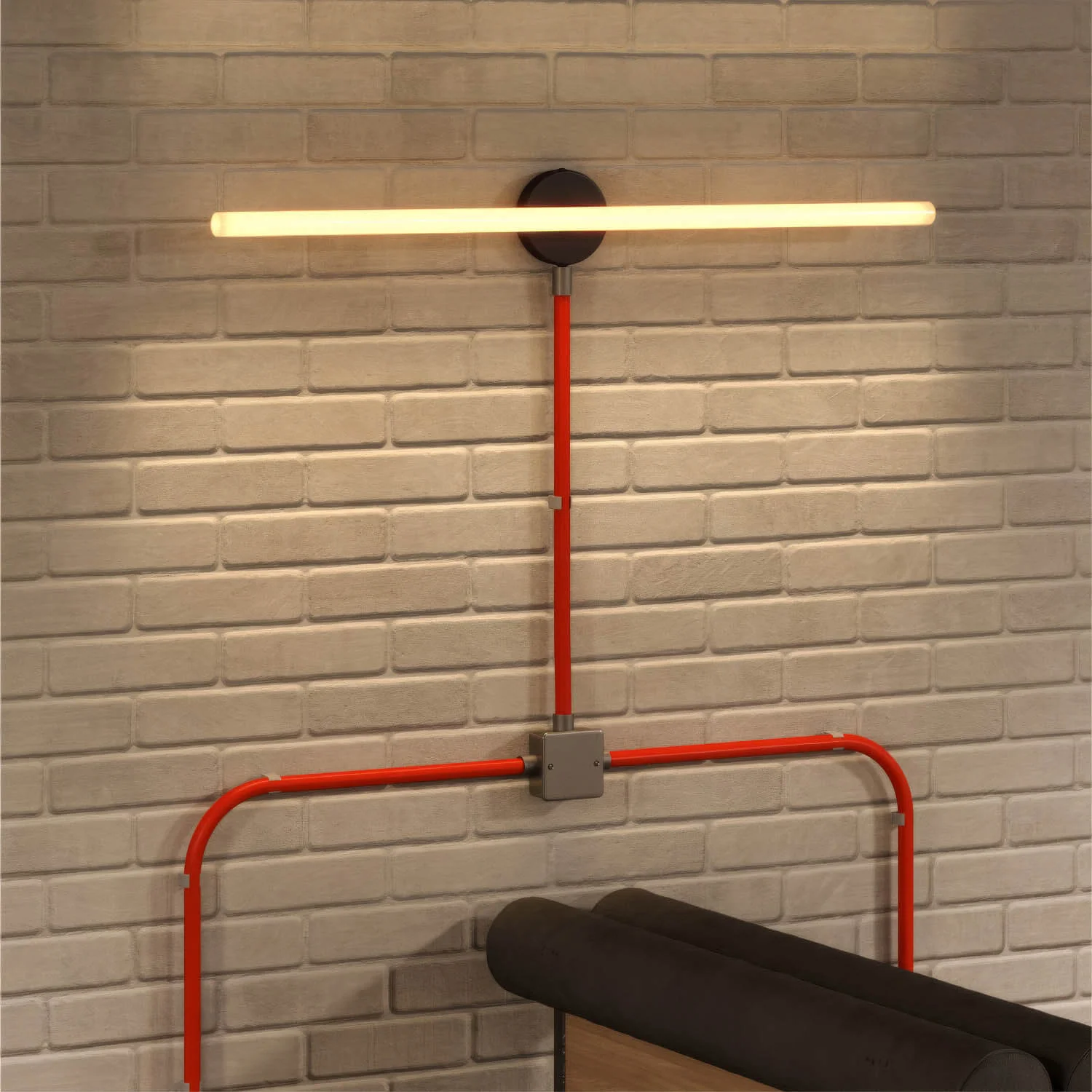 Terminal métallique avec filetage M10 pour Creative-Tube, complet avec accessoires - Image 3